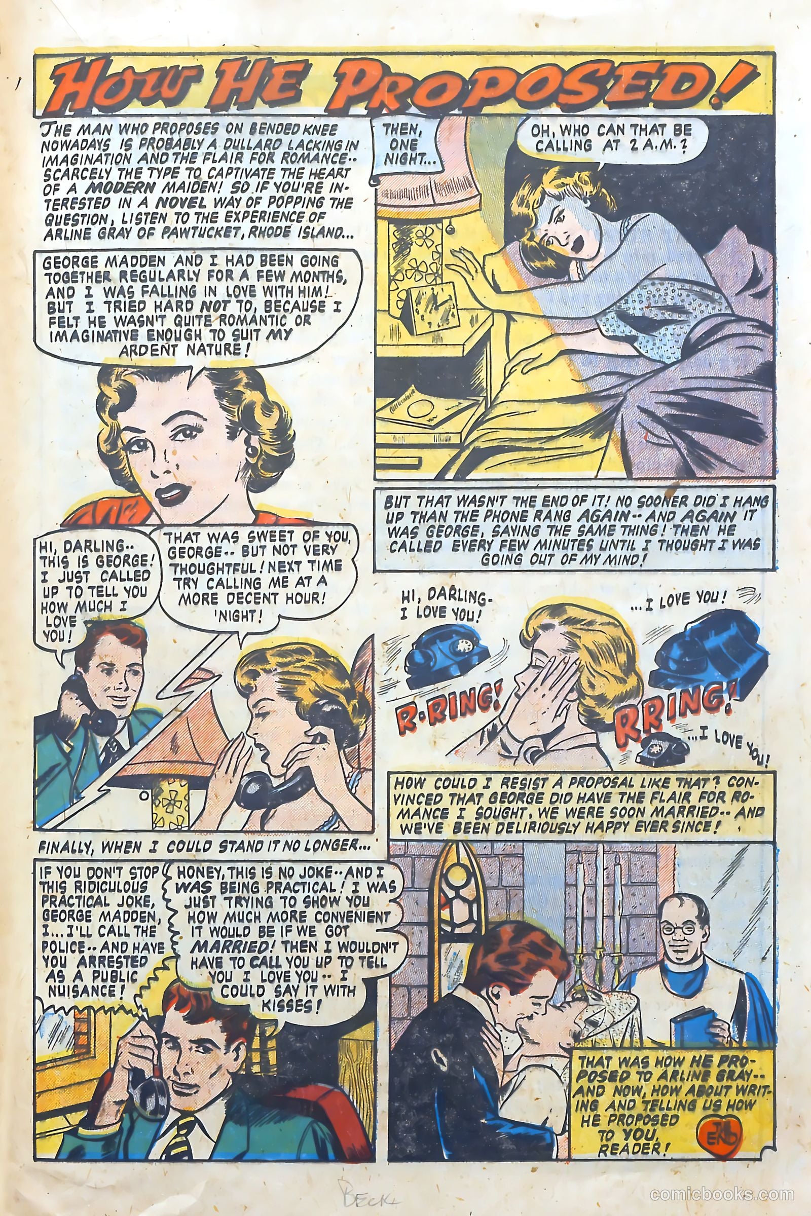 Romantic Adventures #28 (1952) — page 21 of 36