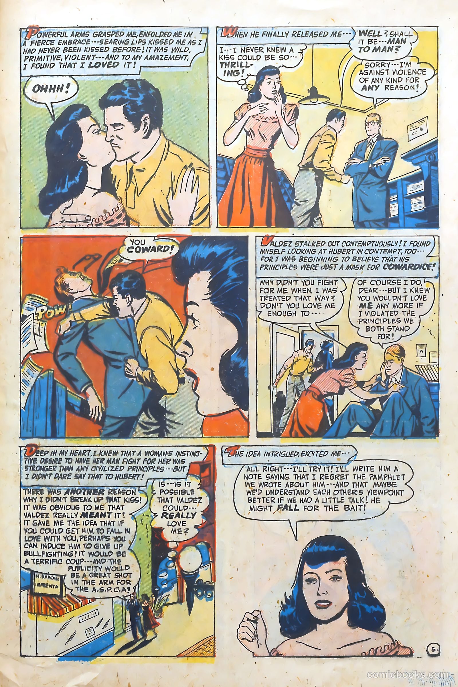 Romantic Adventures #28 (1952) — page 29 of 36