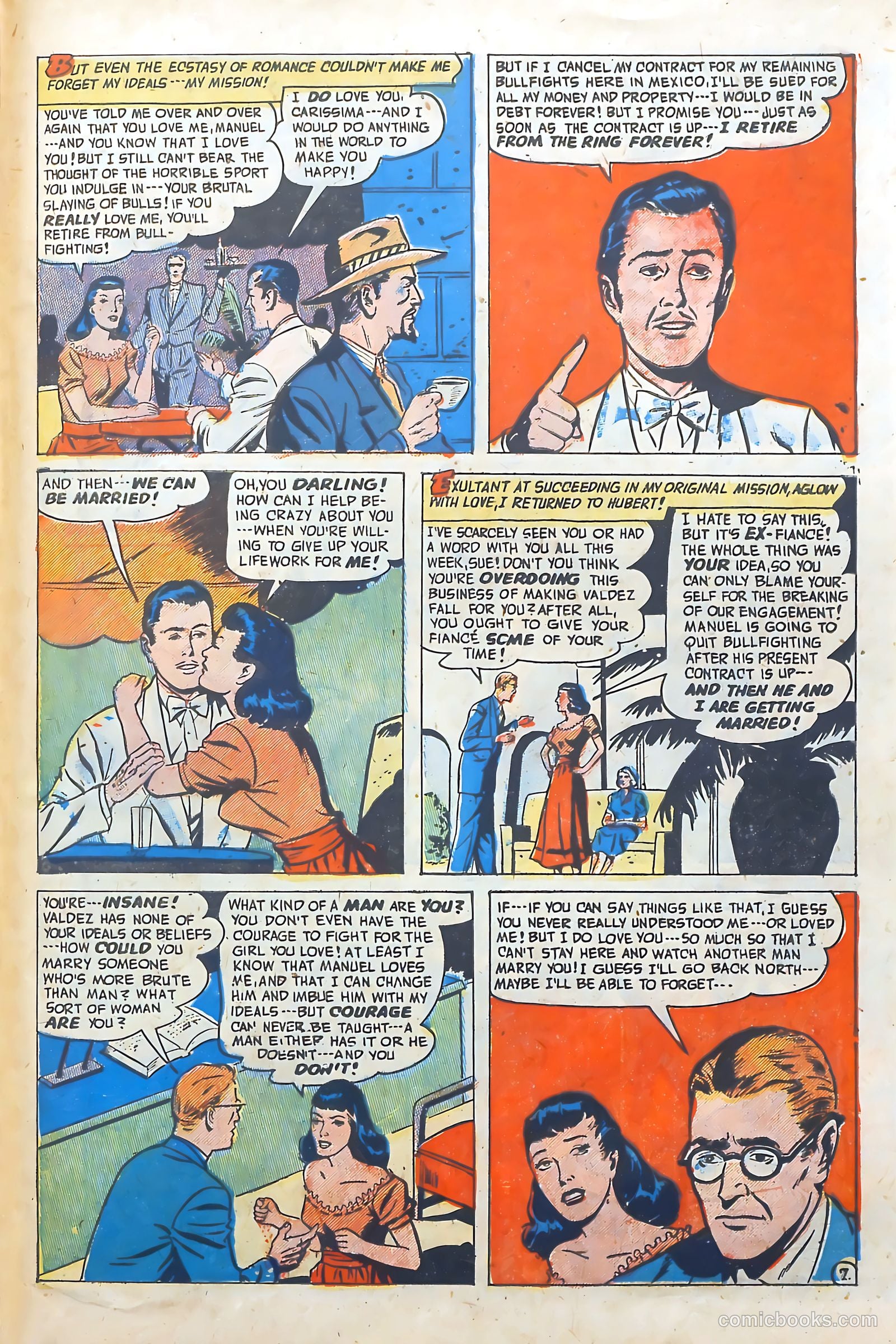 Romantic Adventures #28 (1952) — page 31 of 36