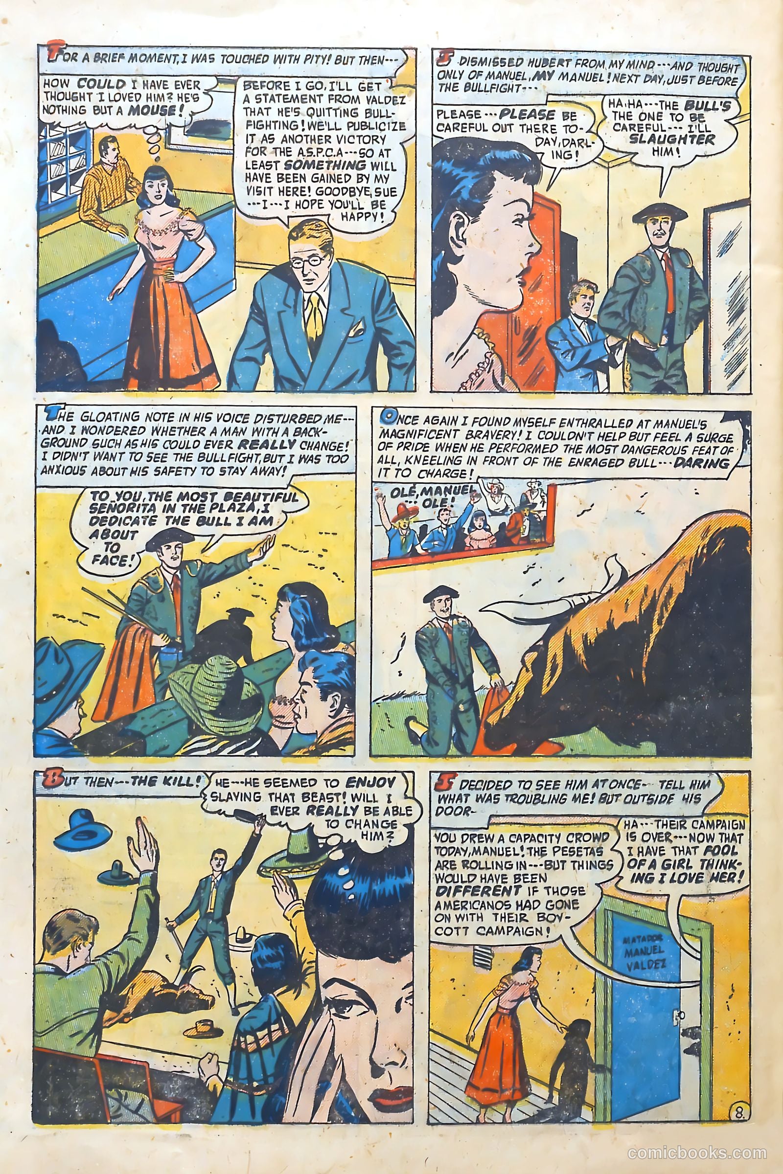 Romantic Adventures #28 (1952) — page 32 of 36