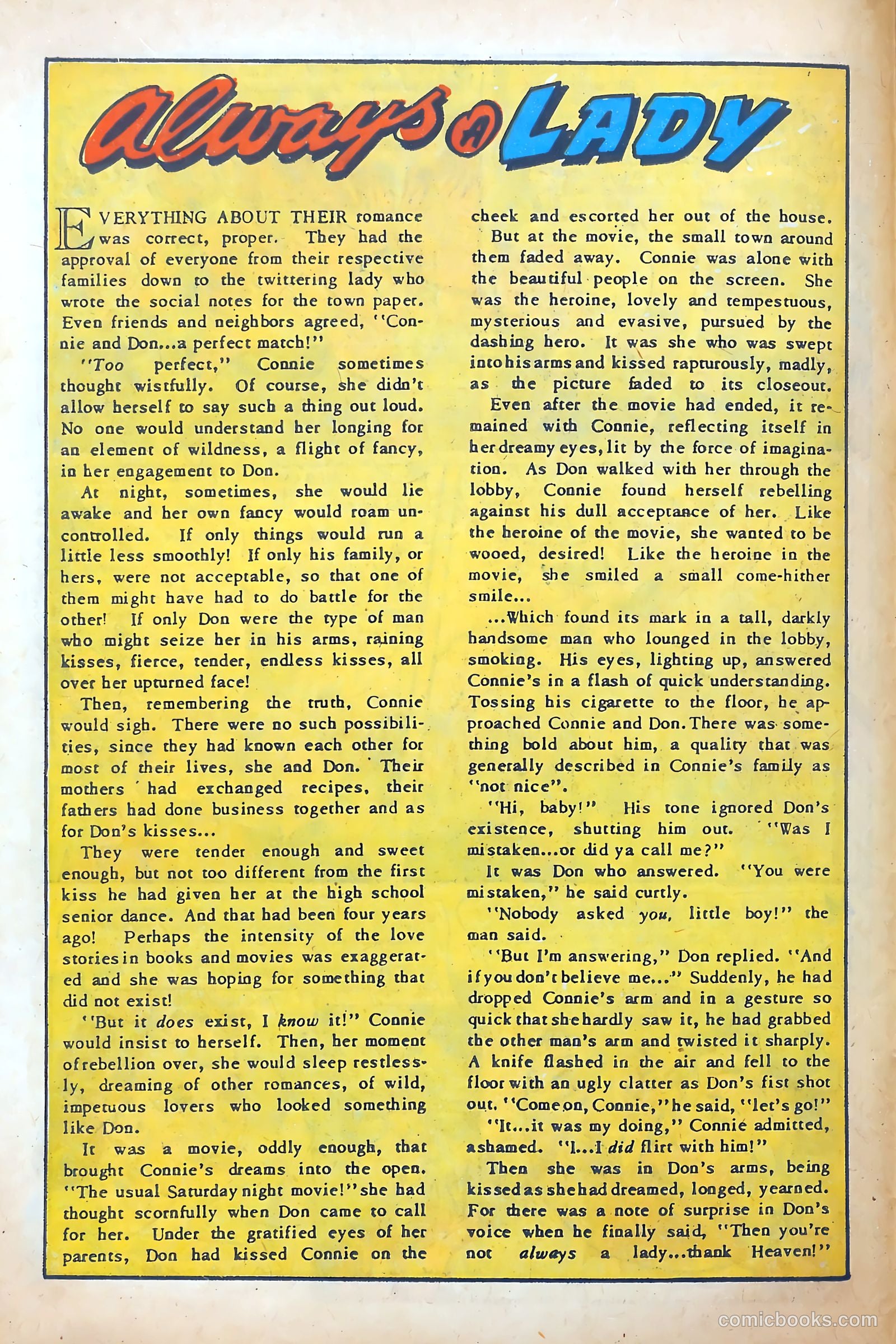 Romantic Adventures #29 (1953) — page 10 of 36
