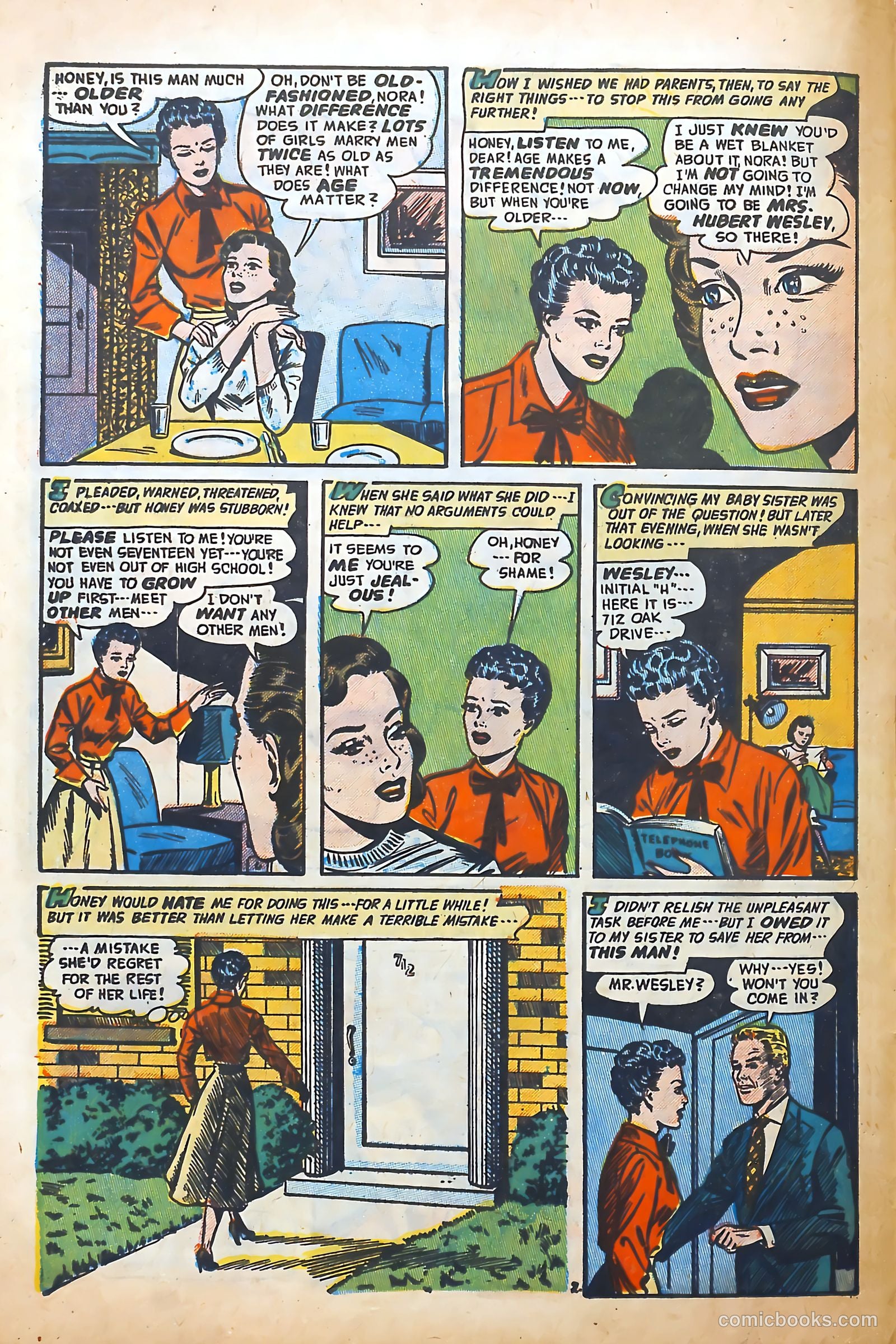 Romantic Adventures #29 (1953) — page 12 of 36
