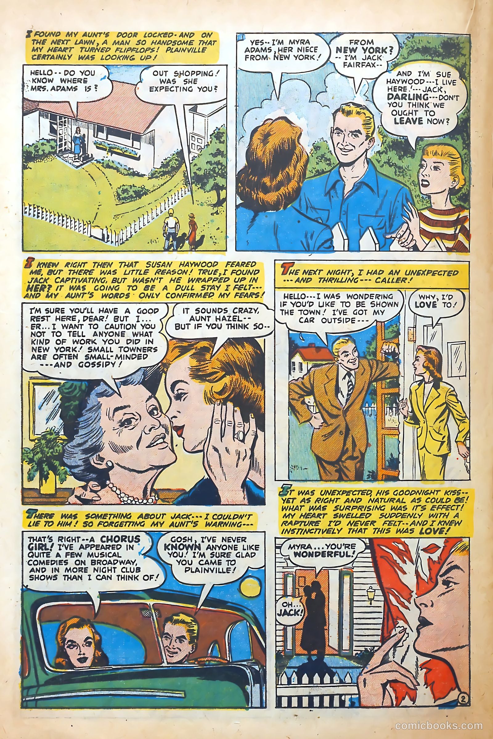 Romantic Adventures #29 (1953) — page 16 of 36