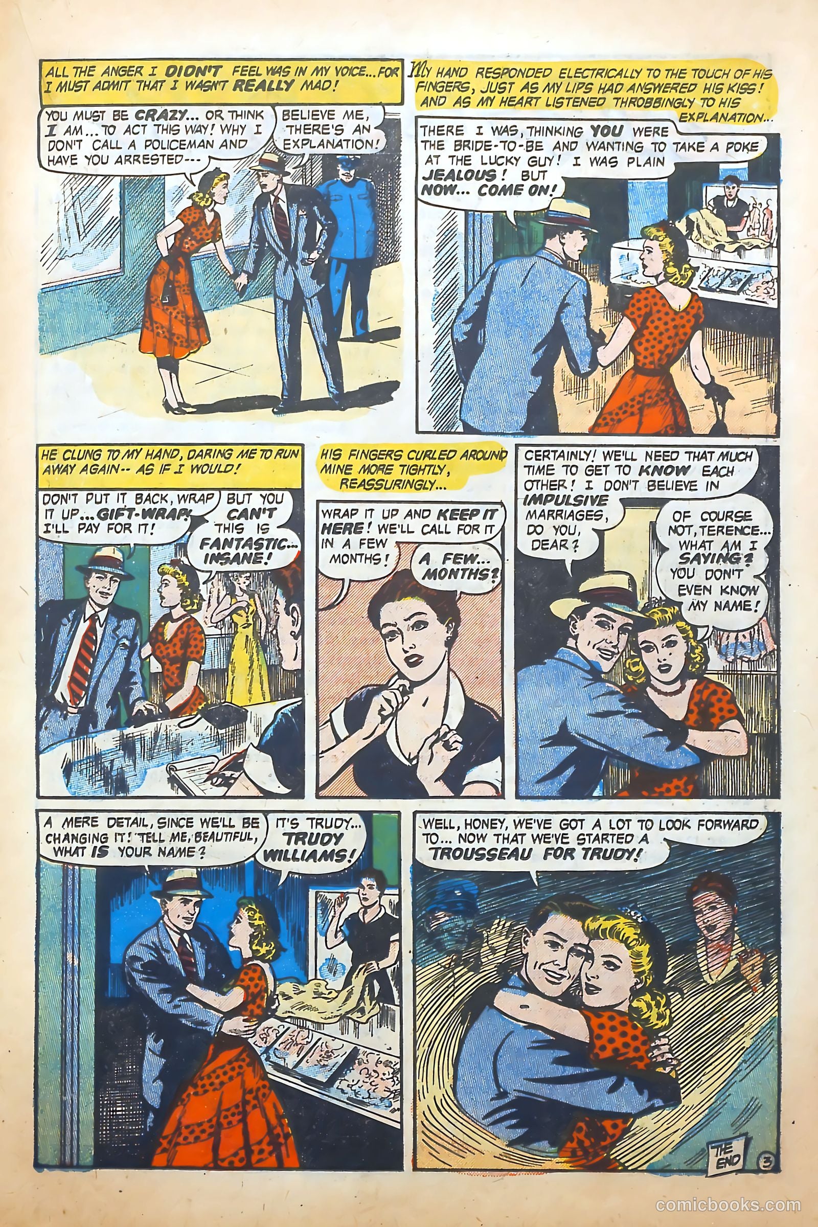 Romantic Adventures #29 (1953) — page 23 of 36