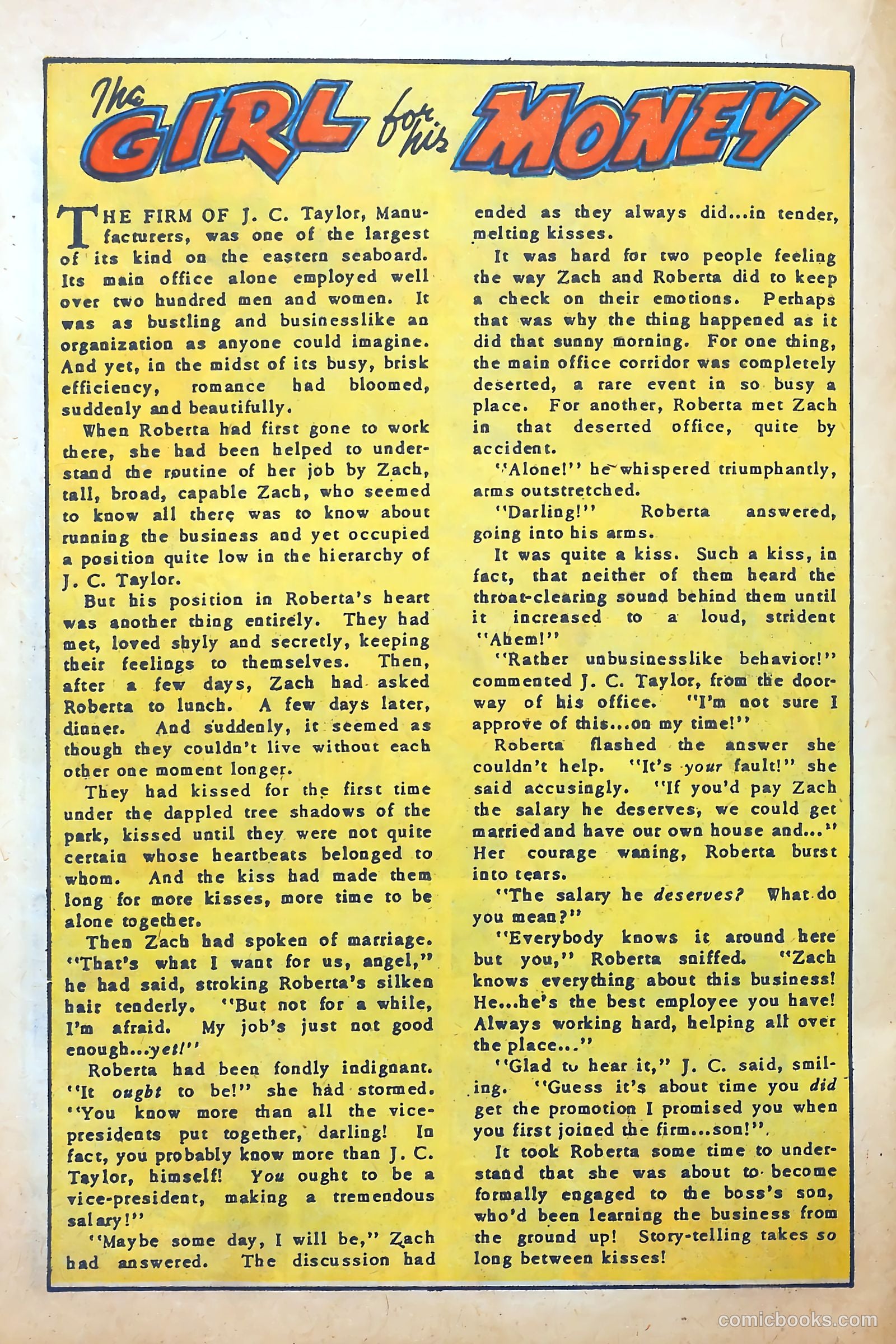 Romantic Adventures #29 (1953) — page 24 of 36