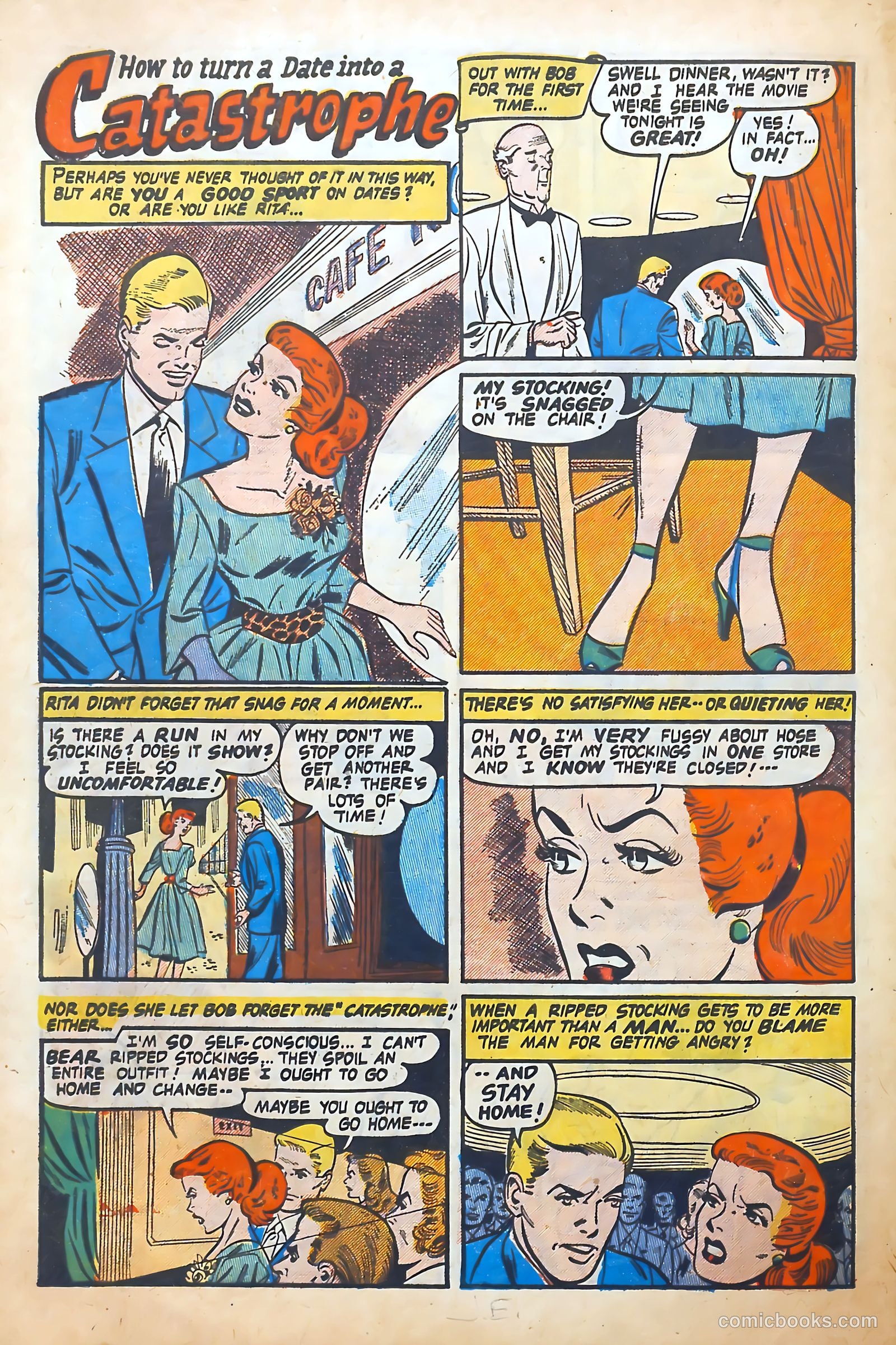 Romantic Adventures #29 (1953) — page 32 of 36
