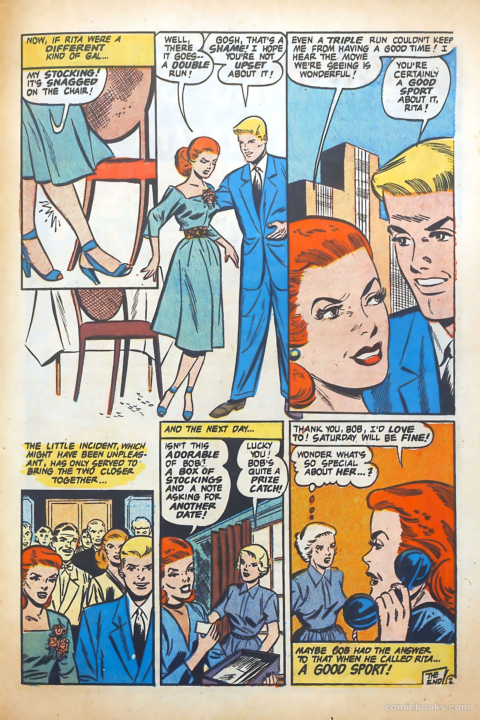 Romantic Adventures #29 (1953) — page 33 of 36