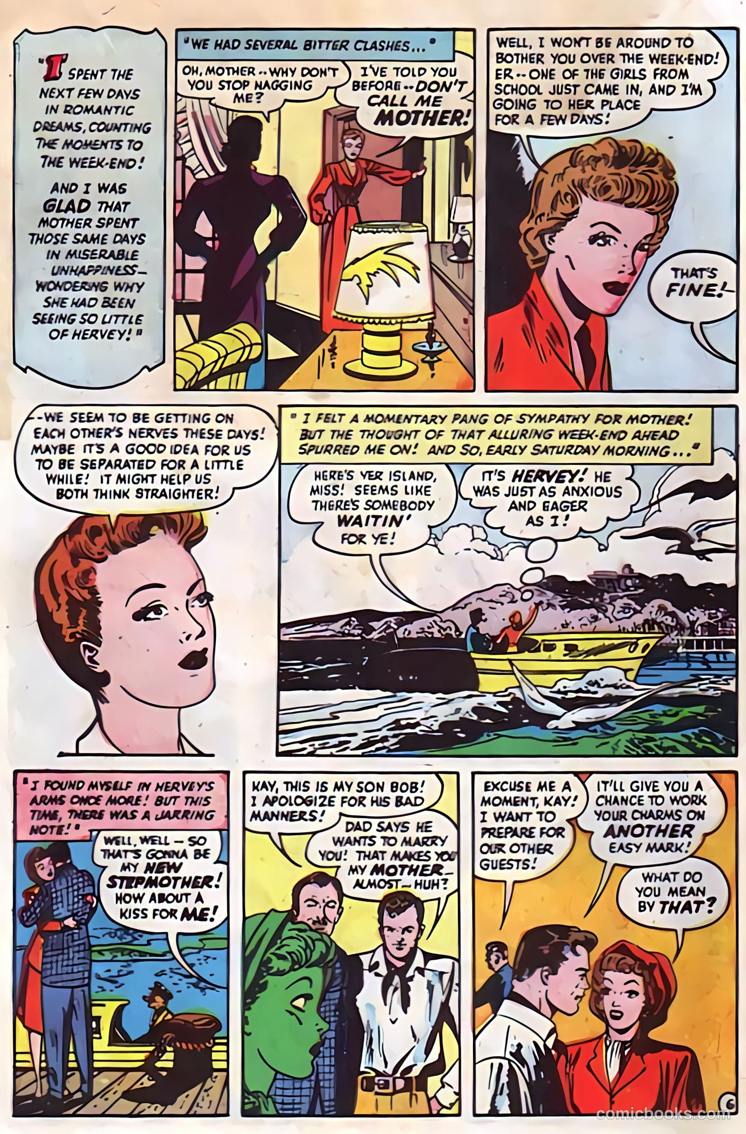 Romantic Adventures #3 (1949) — page 8 of 52