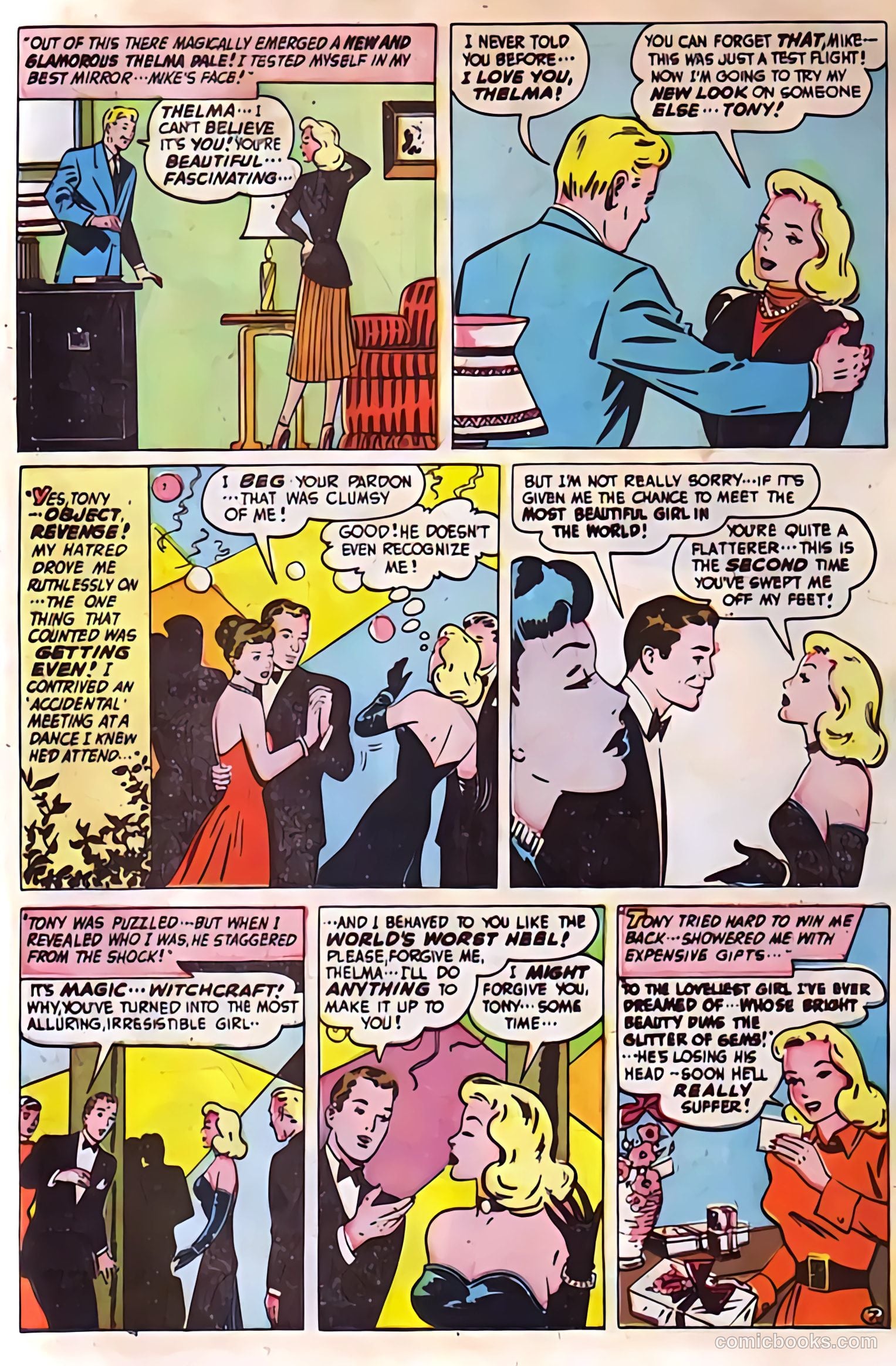 Romantic Adventures #3 (1949) — page 19 of 52