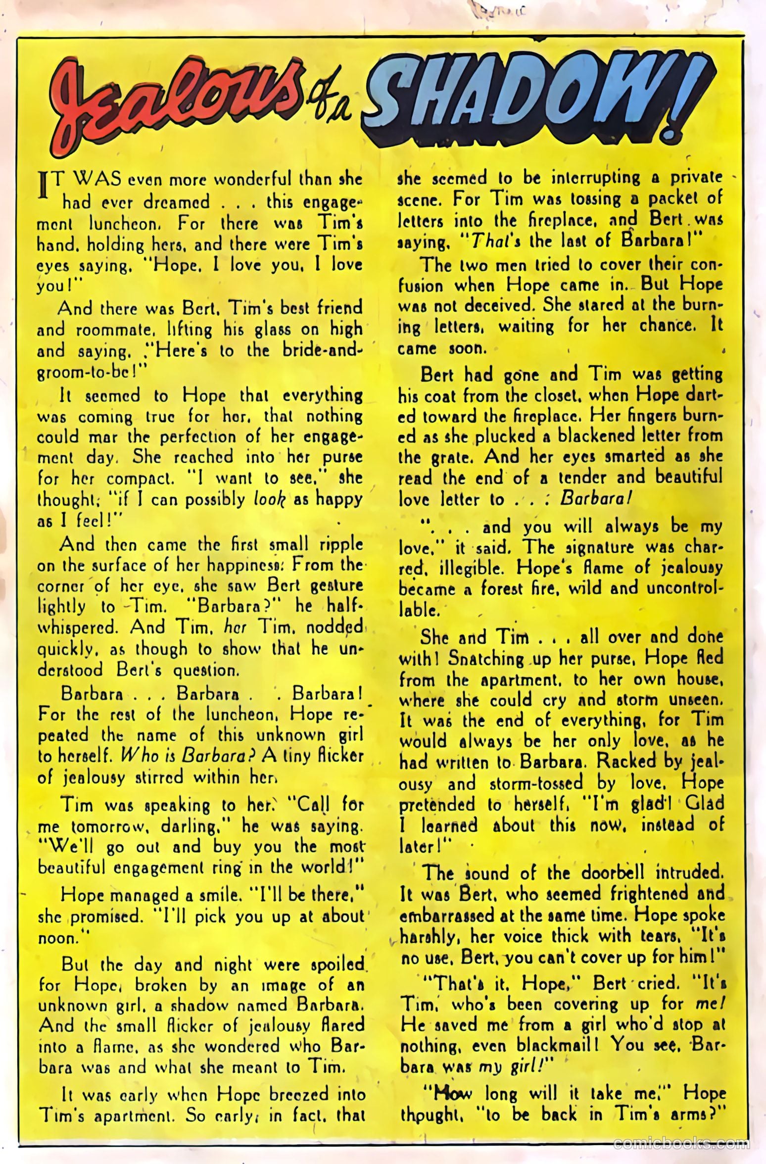Romantic Adventures #3 (1949) — page 22 of 52