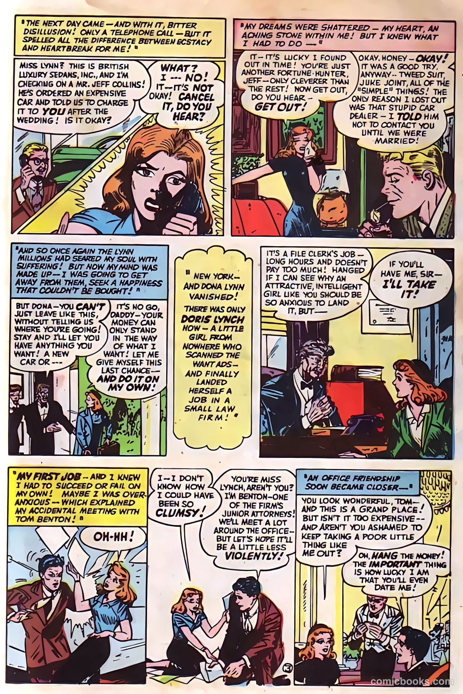 Romantic Adventures #3 (1949) — page 35 of 52