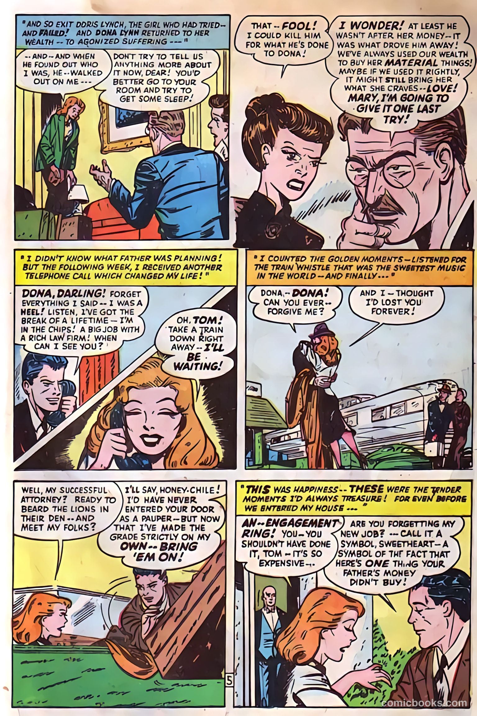 Romantic Adventures #3 (1949) — page 37 of 52