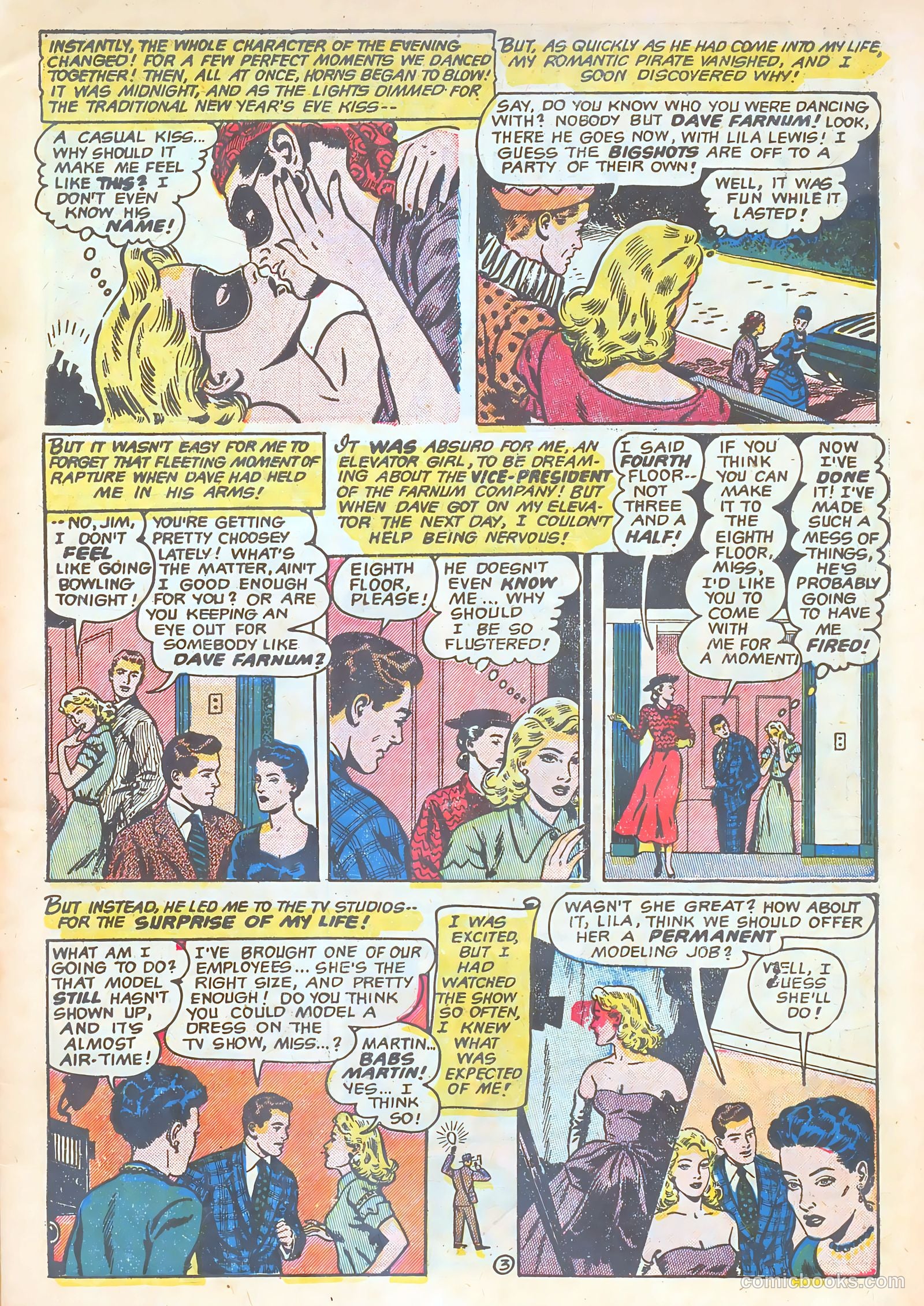 Romantic Adventures #30 (1953) — page 5 of 36