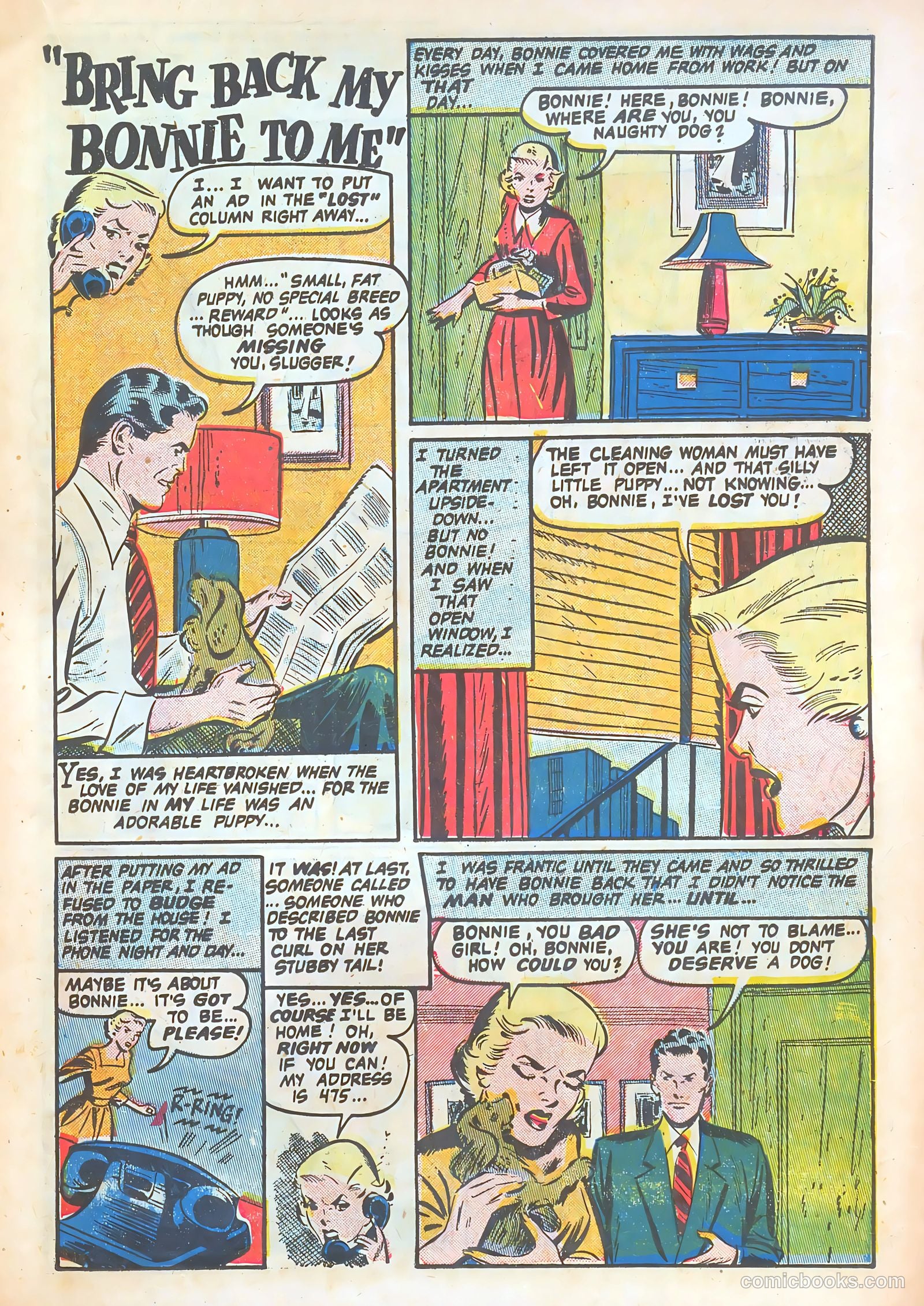 Romantic Adventures #30 (1953) — page 17 of 36