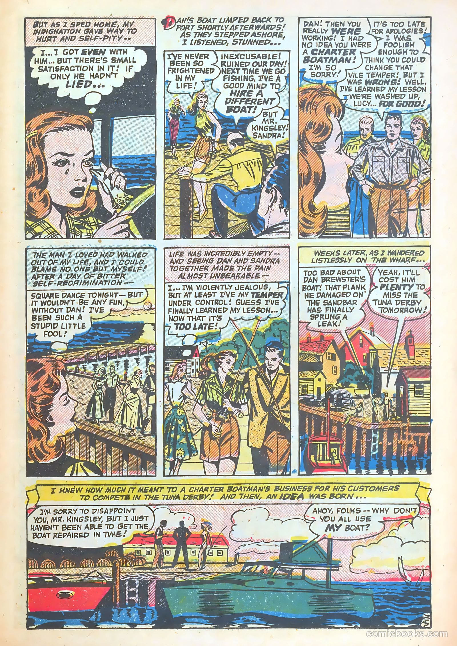 Romantic Adventures #30 (1953) — page 25 of 36