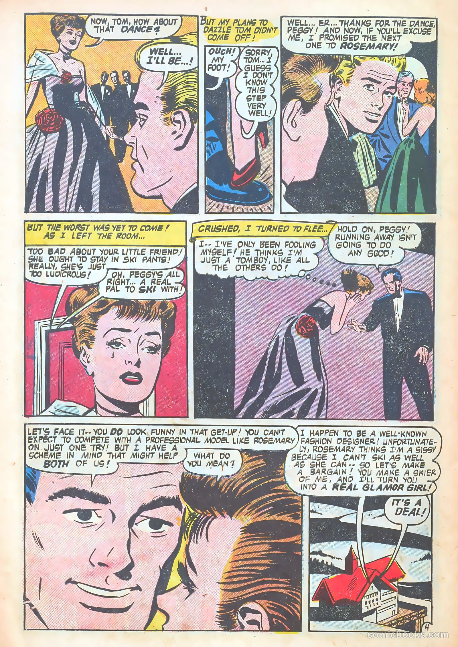 Romantic Adventures #30 (1953) — page 30 of 36