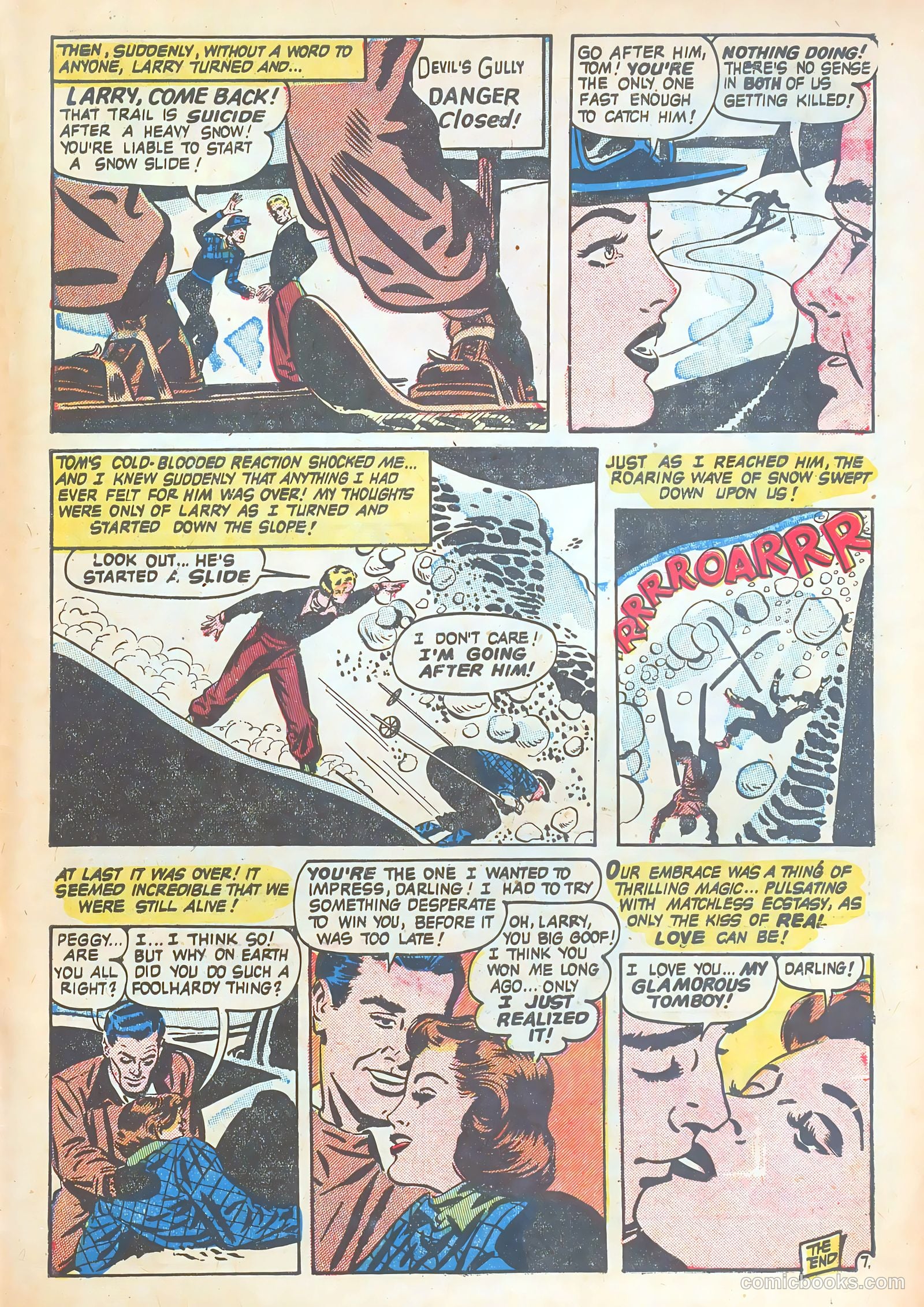 Romantic Adventures #30 (1953) — page 33 of 36