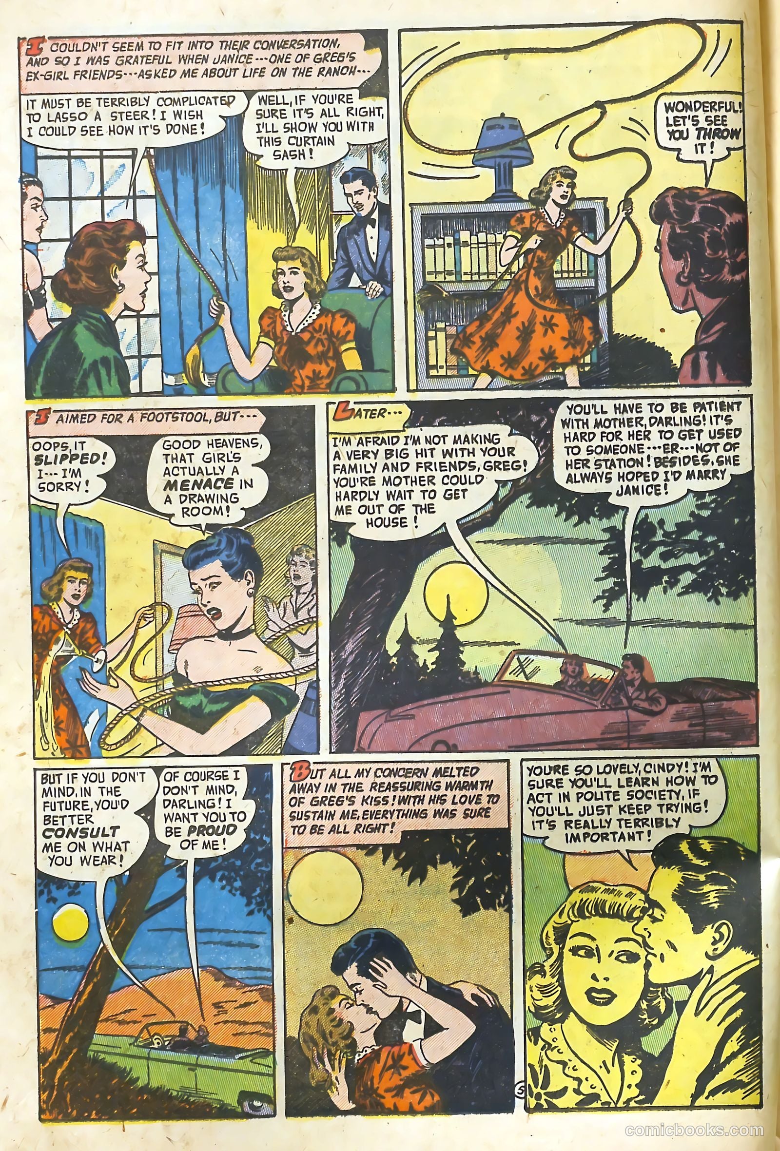 Romantic Adventures #31 (1953) — page 8 of 36