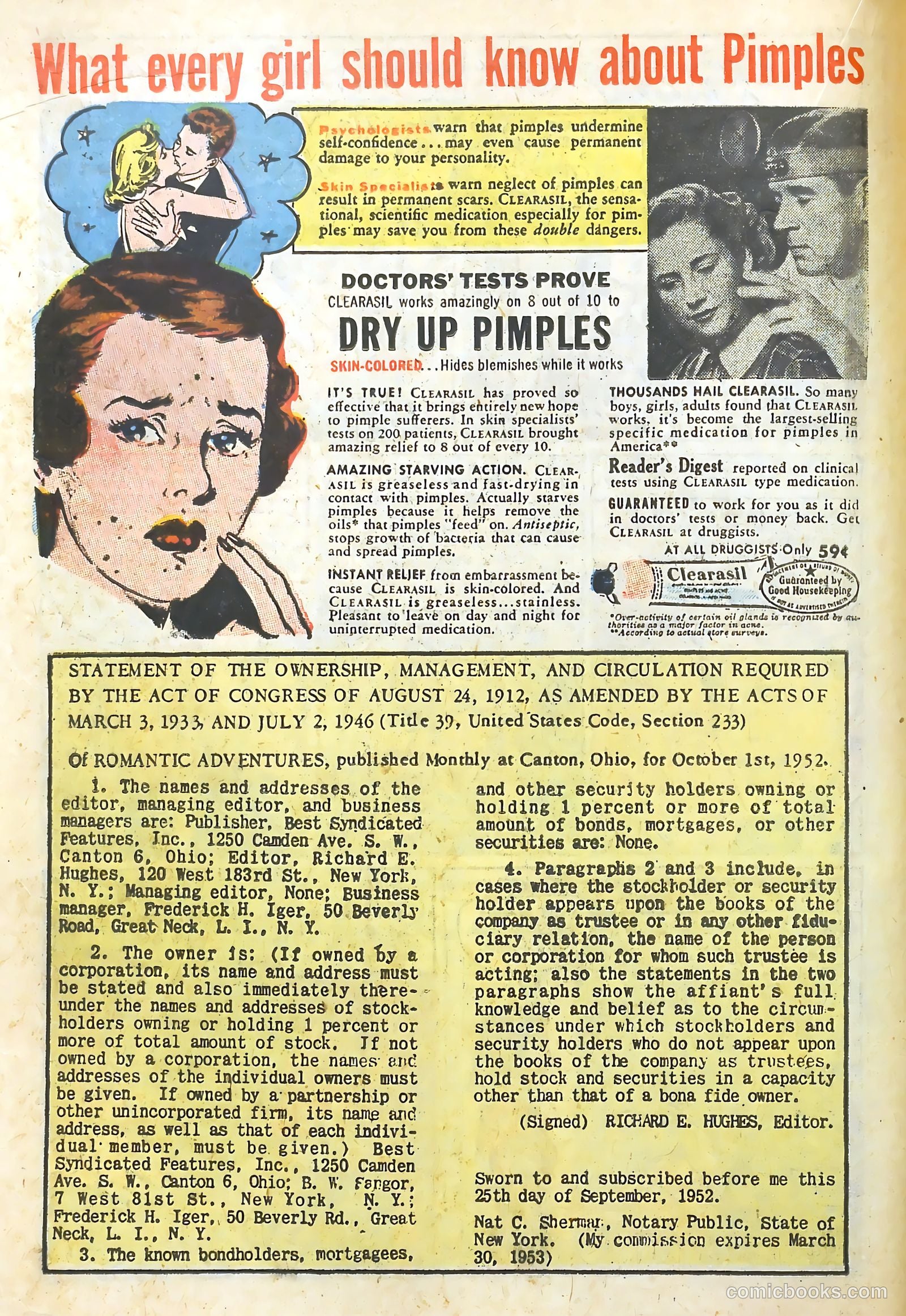 Romantic Adventures #31 (1953) — page 18 of 36