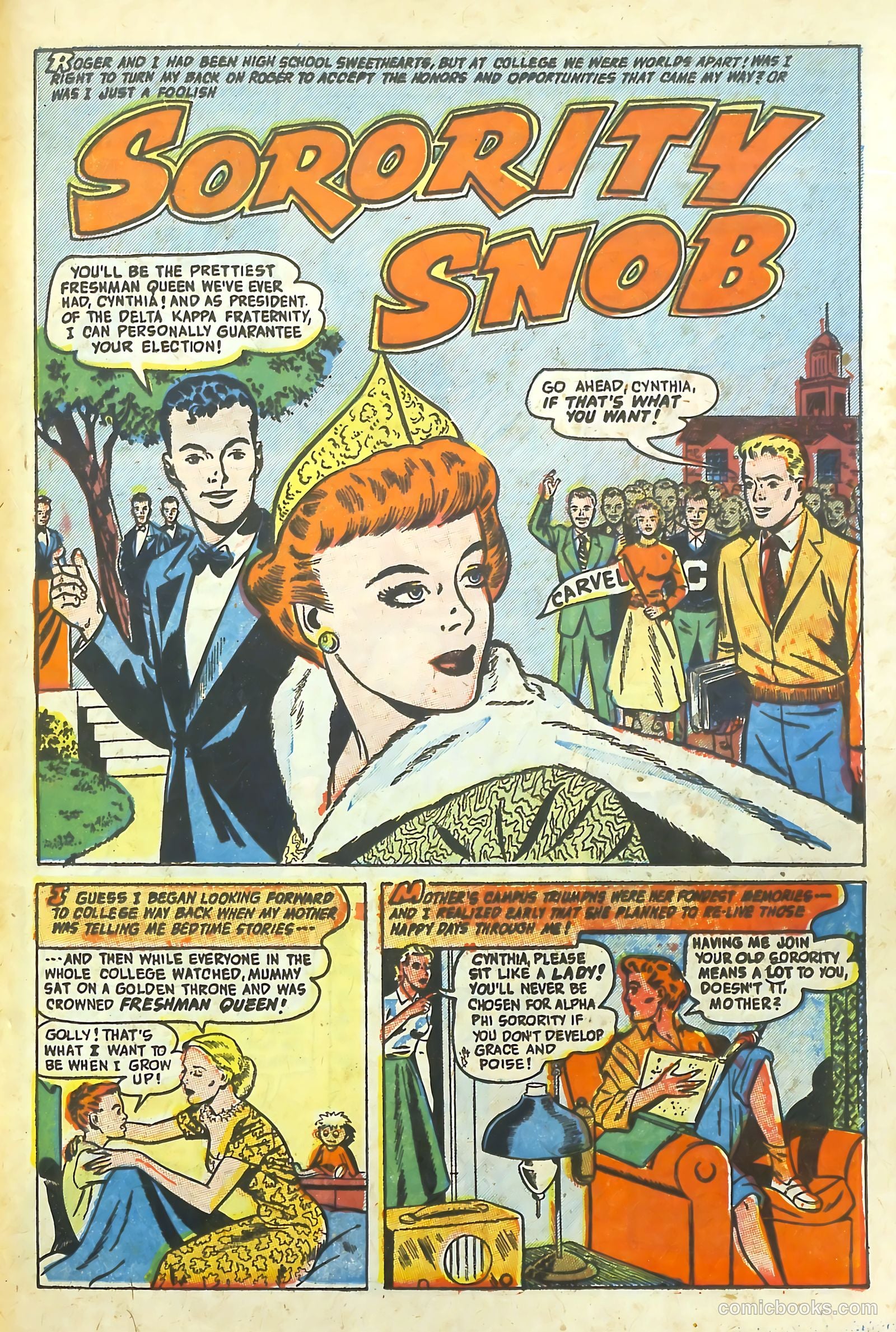 Romantic Adventures #31 (1953) — page 21 of 36