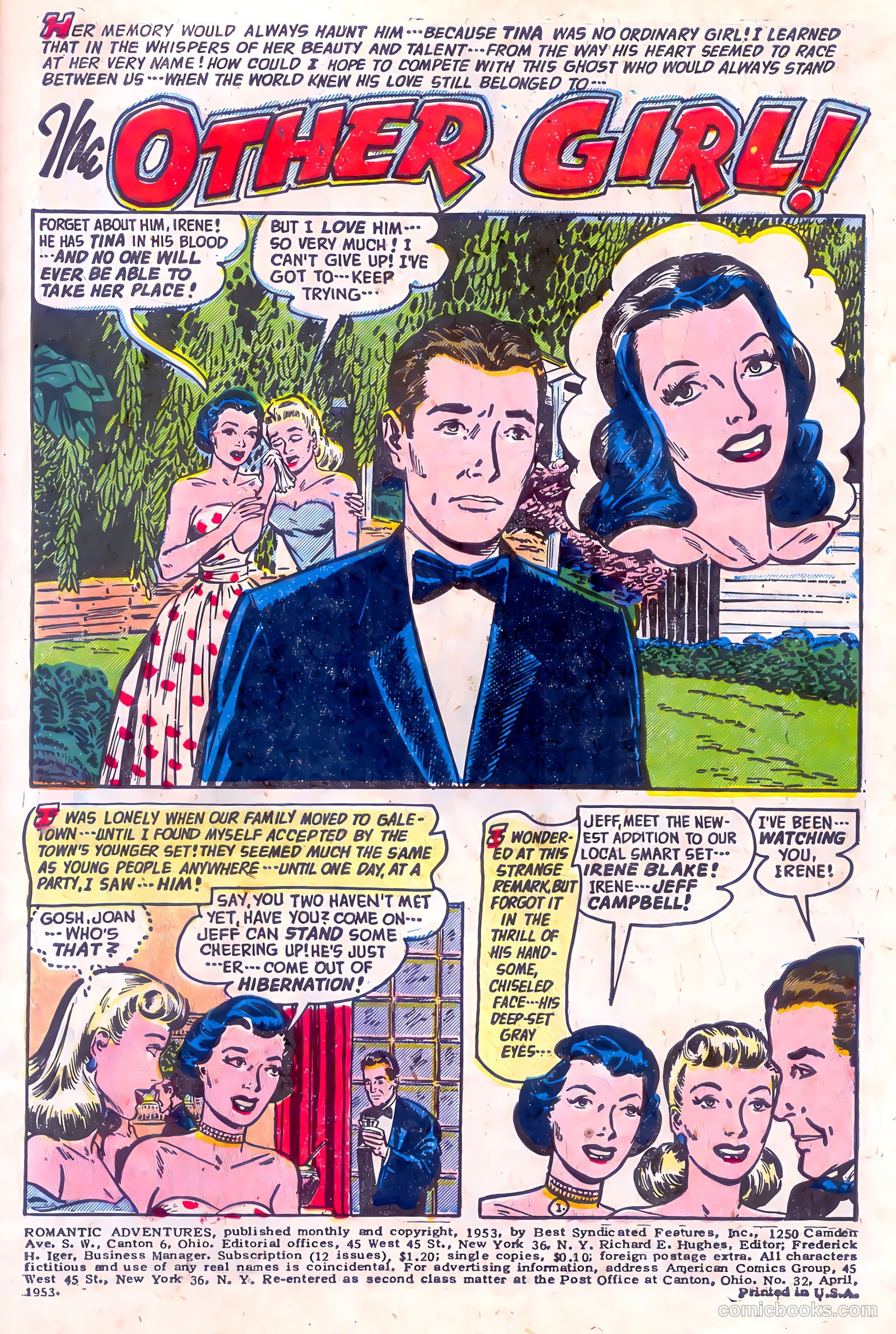 Romantic Adventures #32 (1953) — page 3 of 36