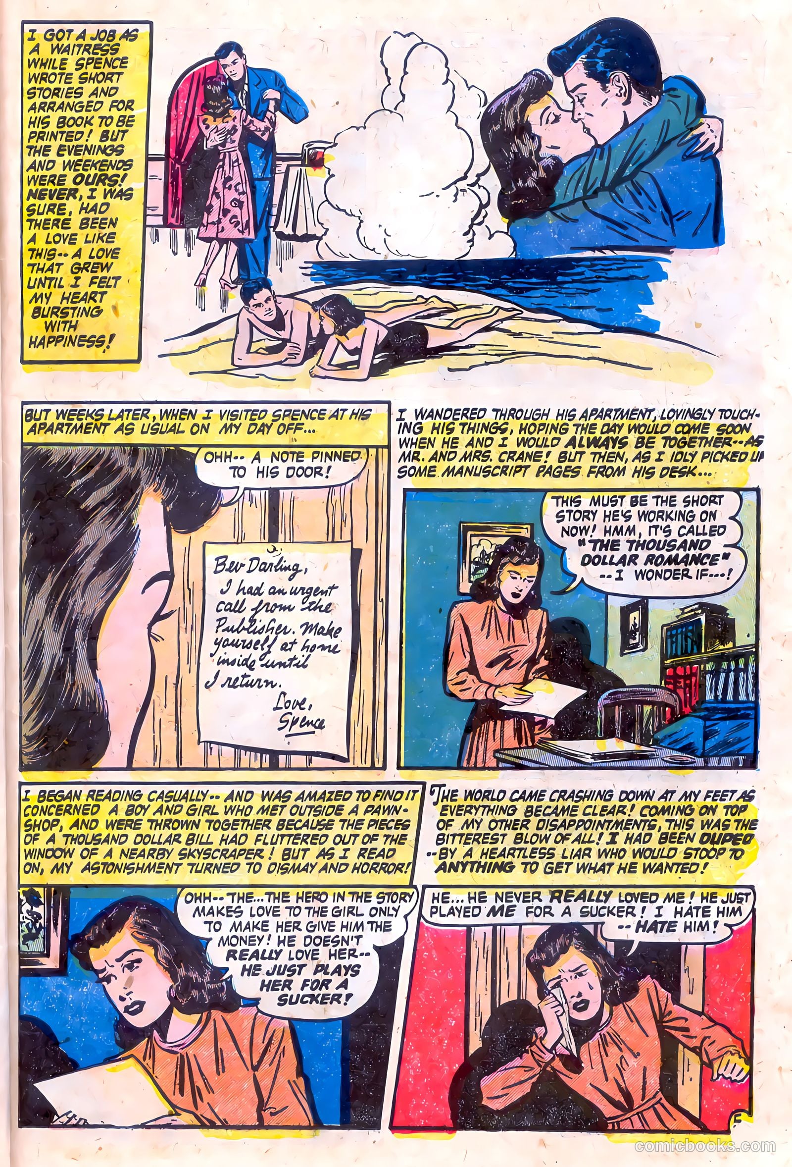 Romantic Adventures #32 (1953) — page 31 of 36