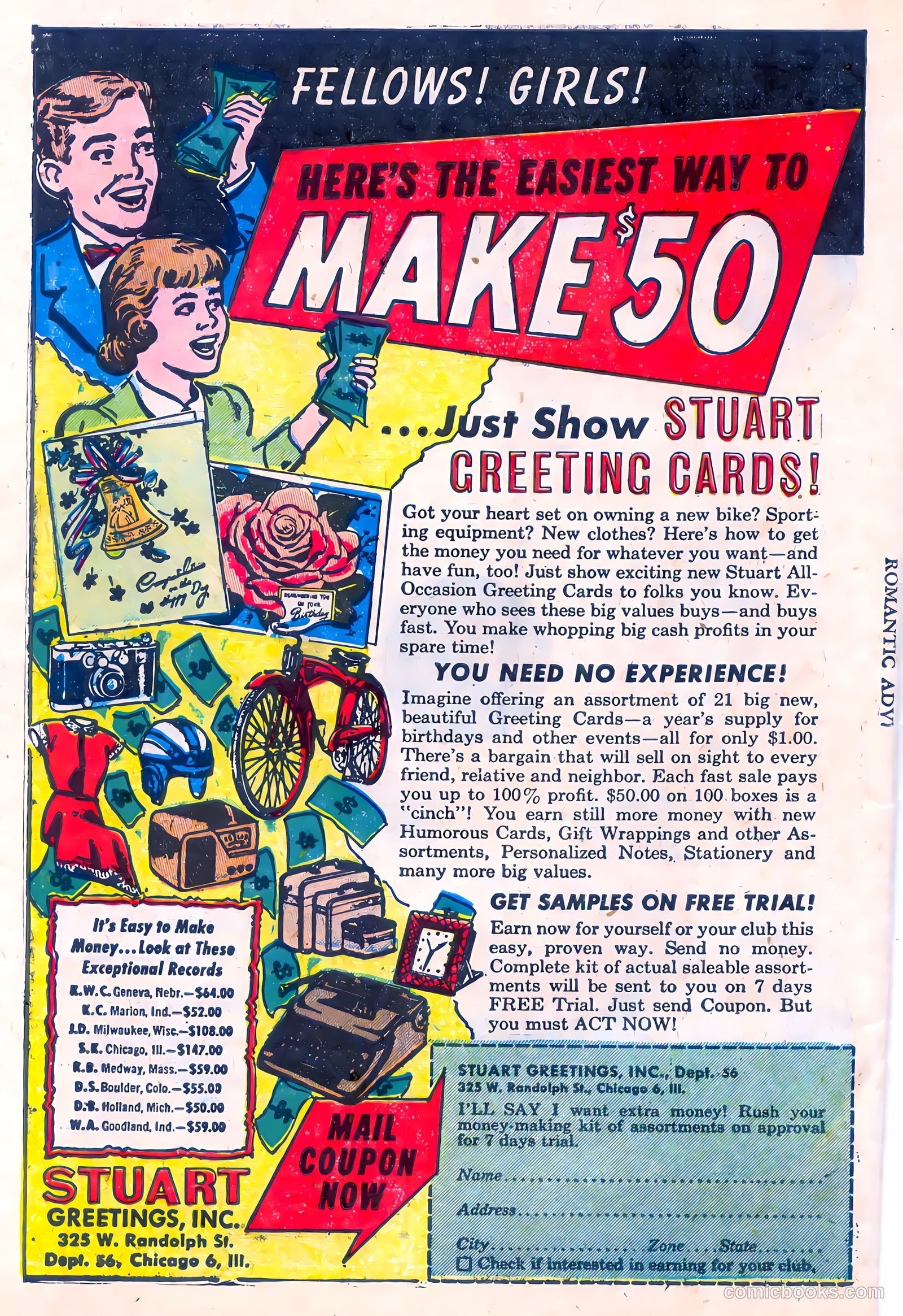 Romantic Adventures #32 (1953) — page 34 of 36