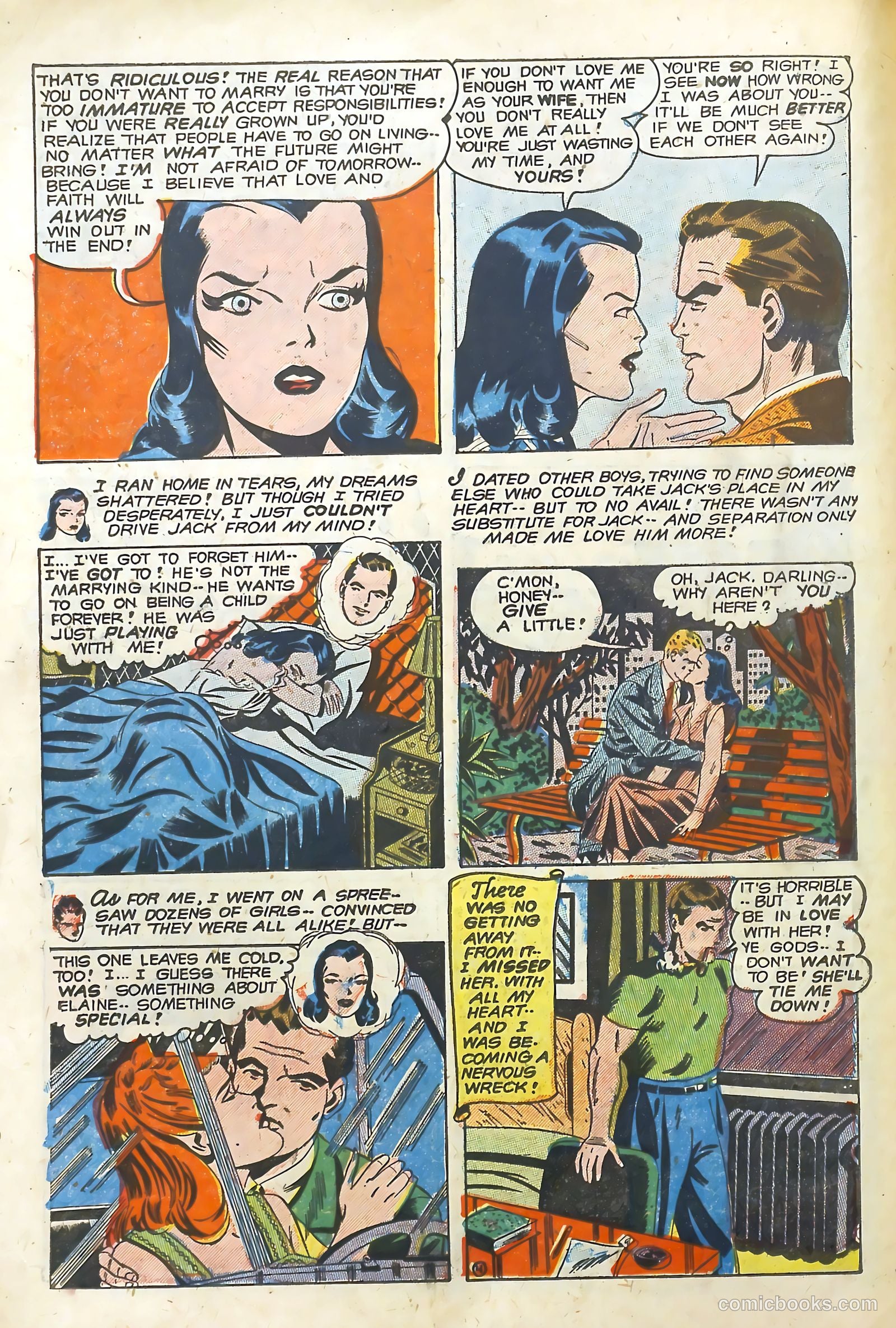 Romantic Adventures #33 (1953) — page 18 of 37