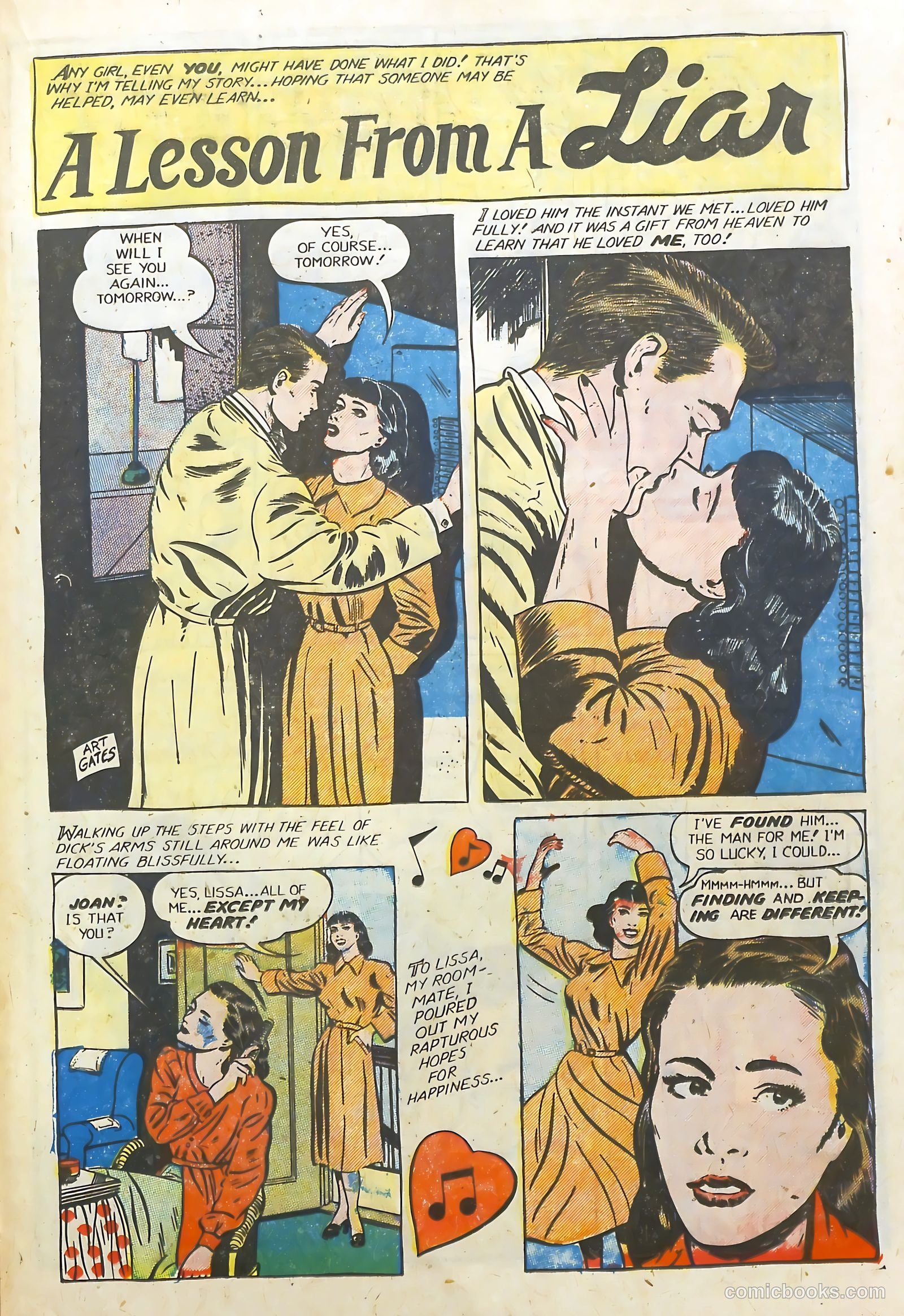 Romantic Adventures #33 (1953) — page 21 of 37