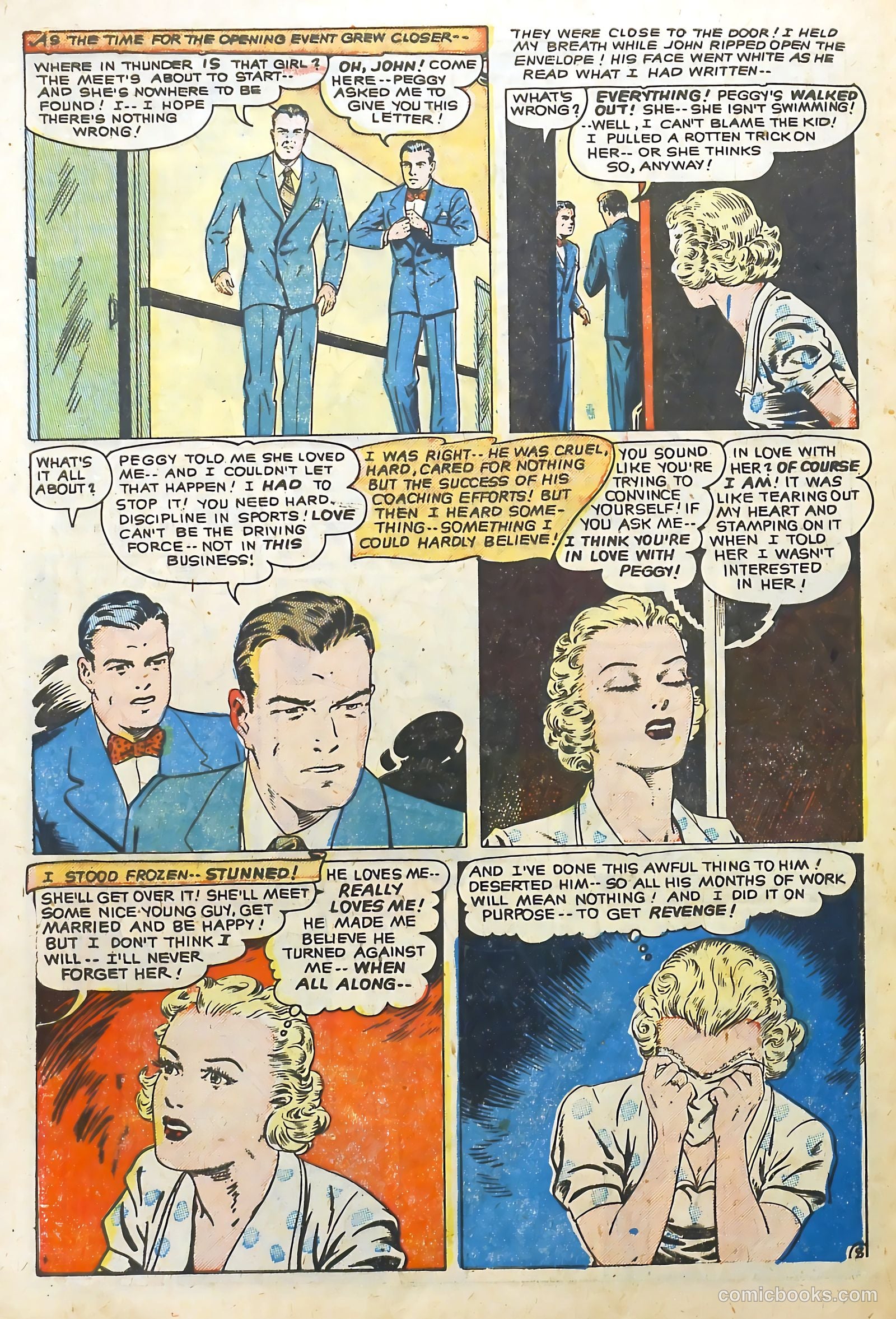 Romantic Adventures #33 (1953) — page 32 of 37