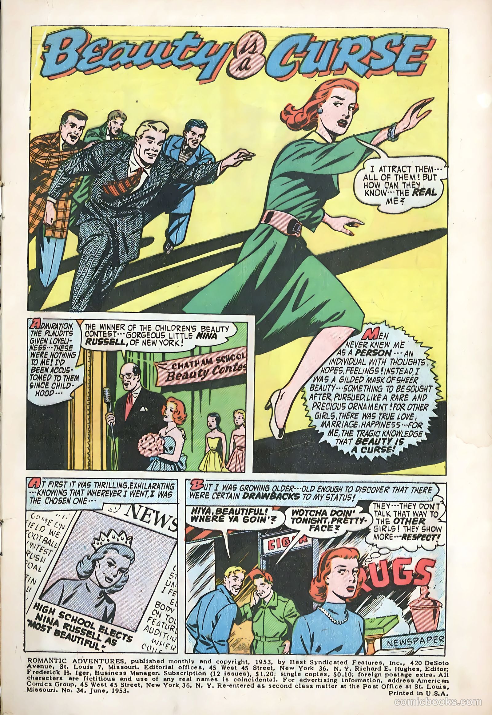 Romantic Adventures #34 (1953) — page 3 of 36