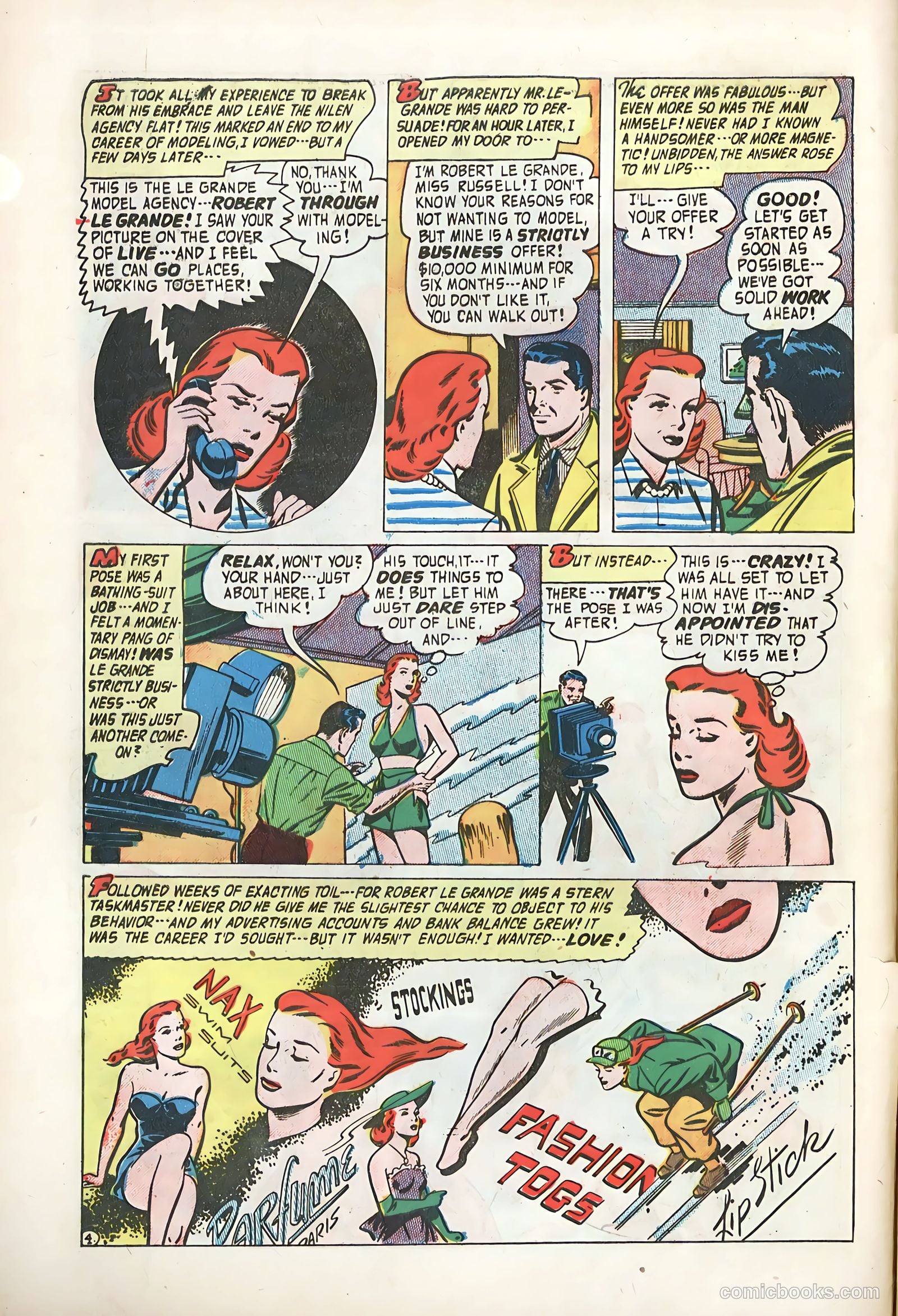 Romantic Adventures #34 (1953) — page 6 of 36