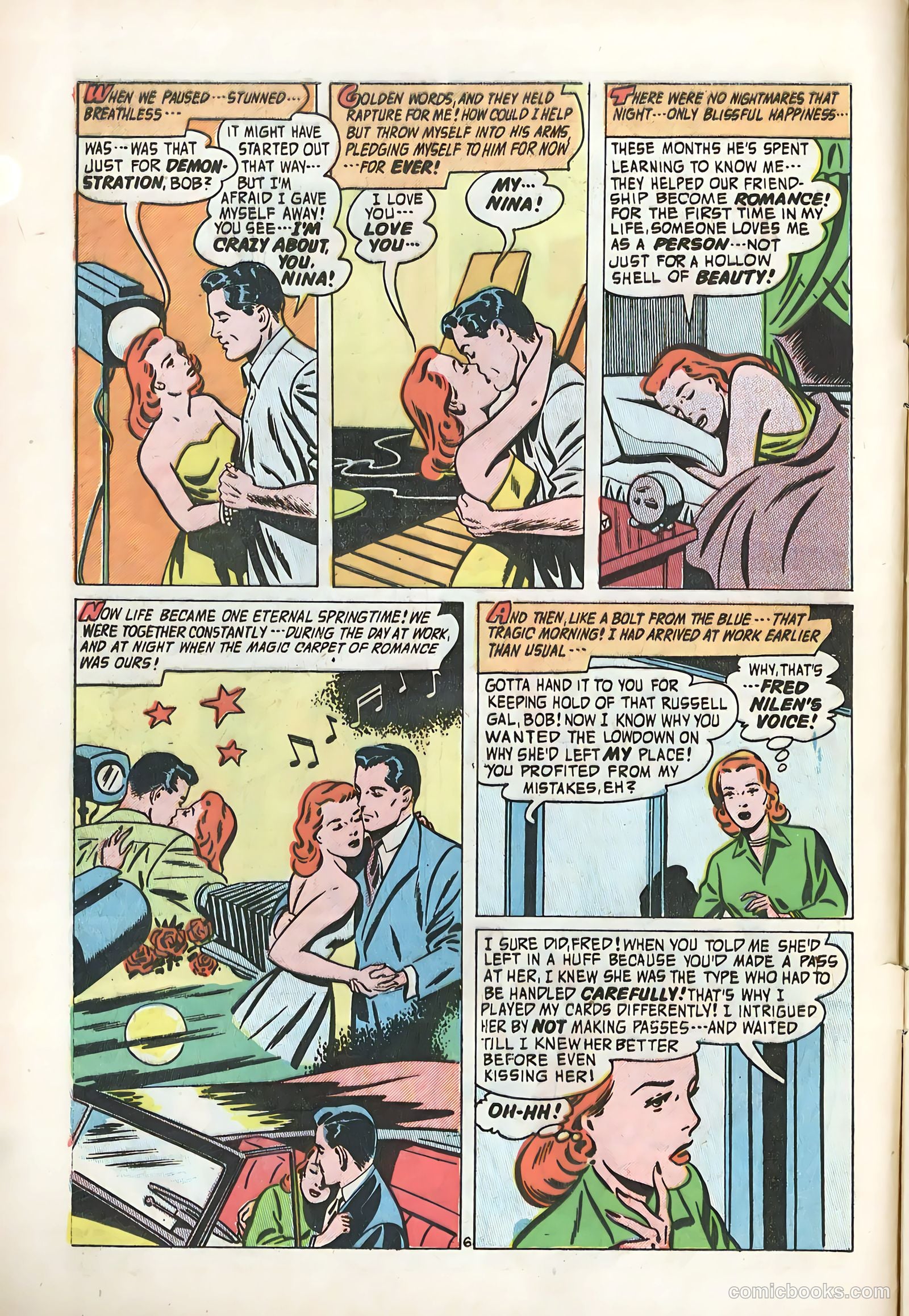 Romantic Adventures #34 (1953) — page 8 of 36