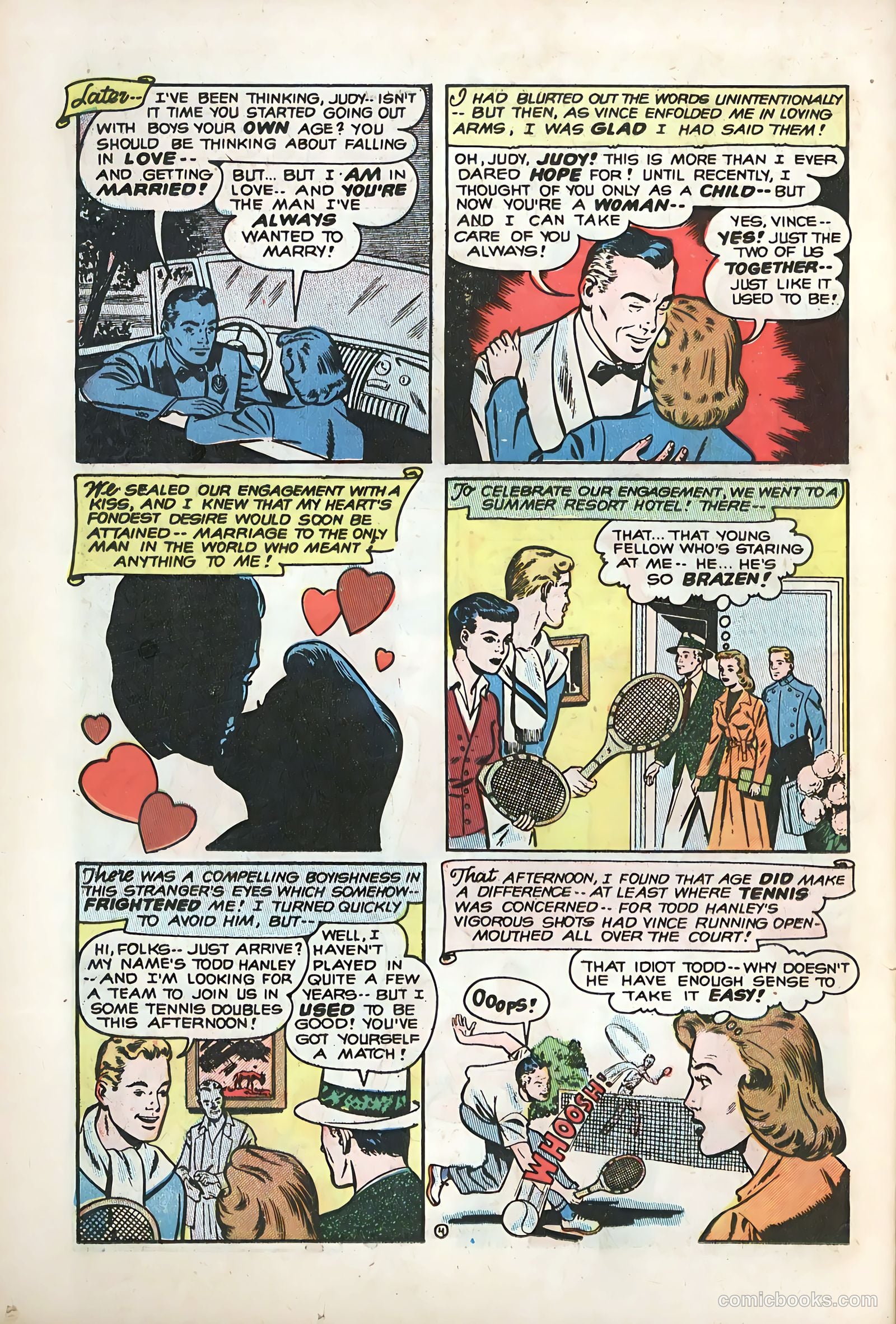 Romantic Adventures #34 (1953) — page 22 of 36