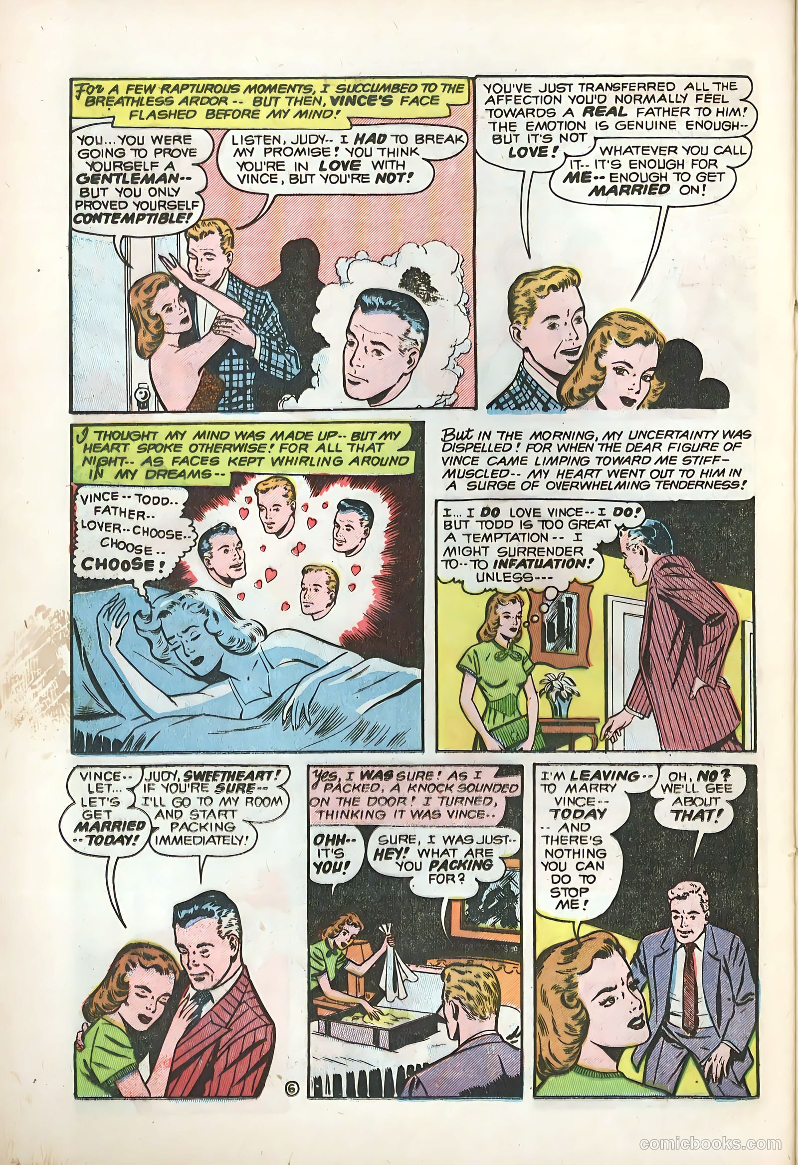 Romantic Adventures #34 (1953) — page 24 of 36