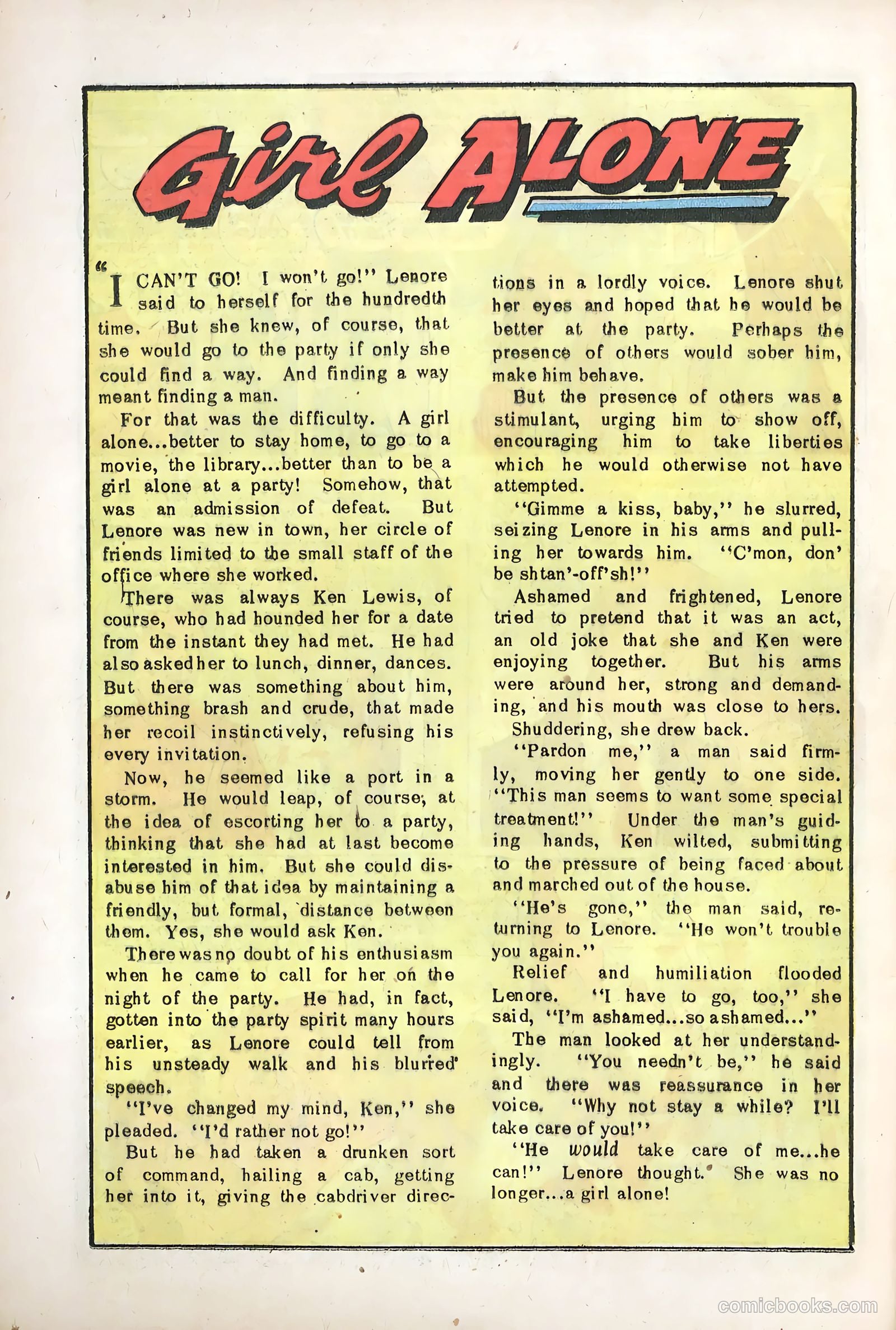 Romantic Adventures #34 (1953) — page 26 of 36