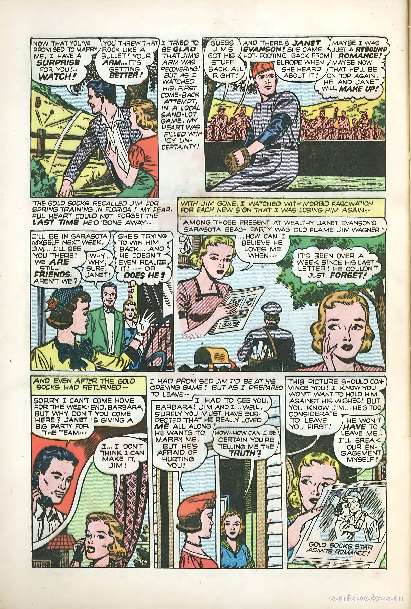 Romantic Adventures #34 (1953) — page 32 of 36