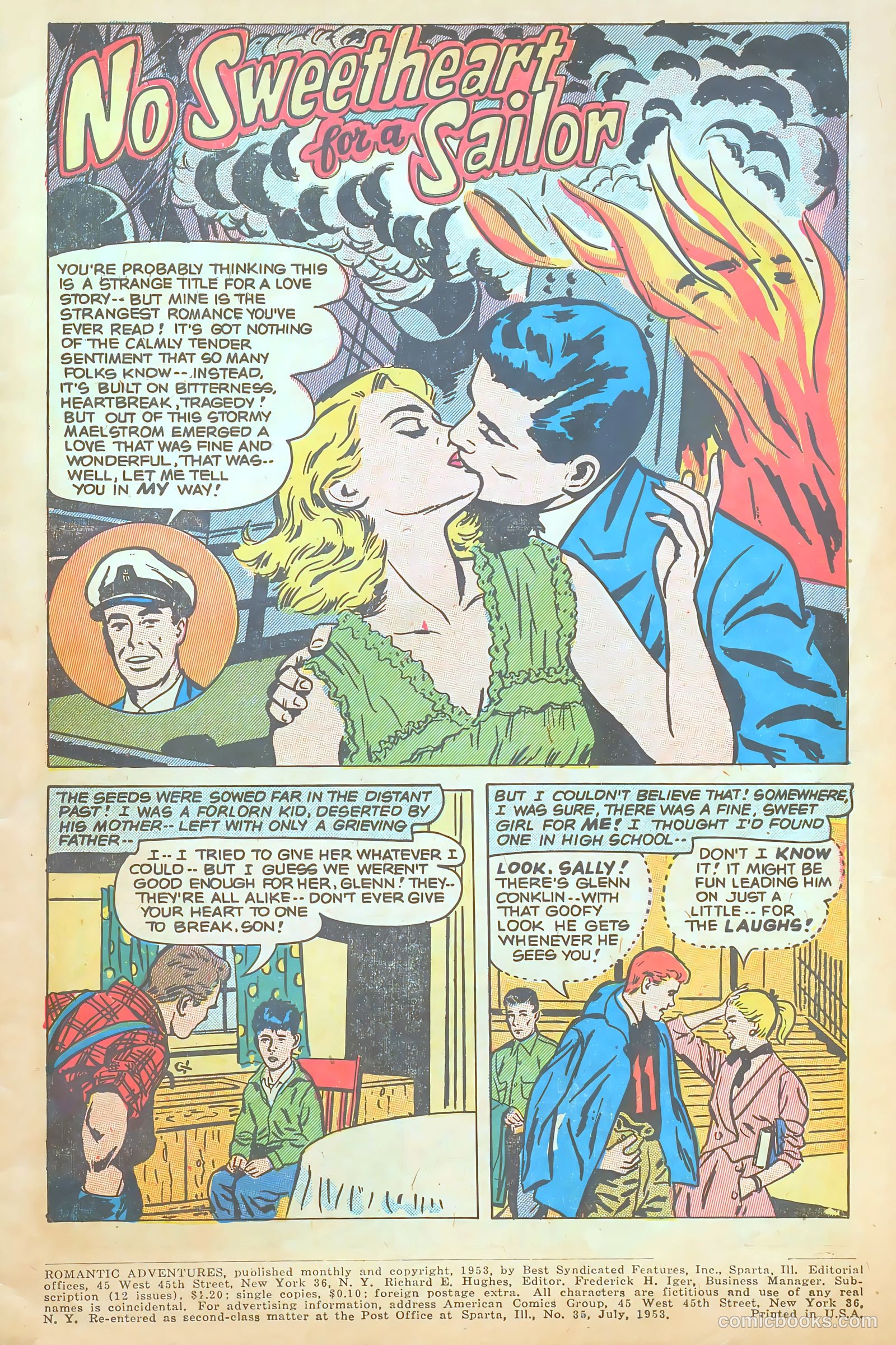 Romantic Adventures #35 (1953) — page 3 of 36