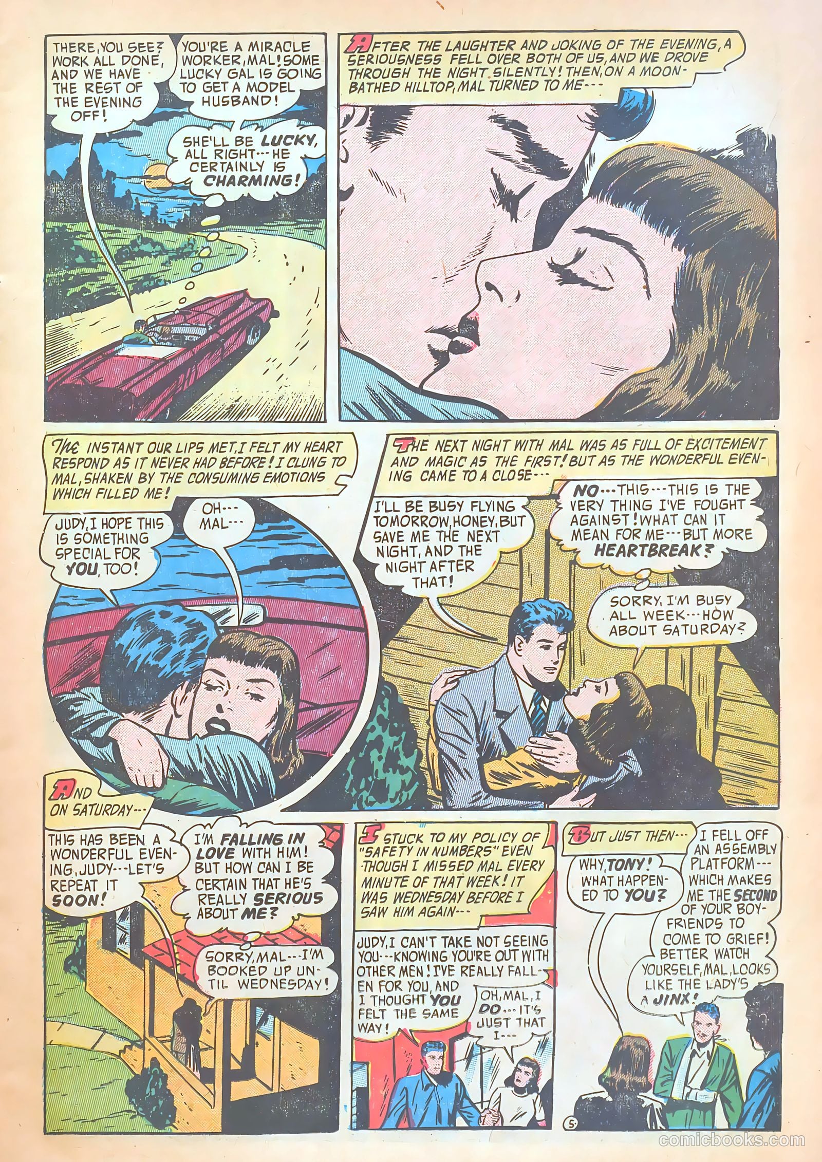 Romantic Adventures #35 (1953) — page 15 of 36