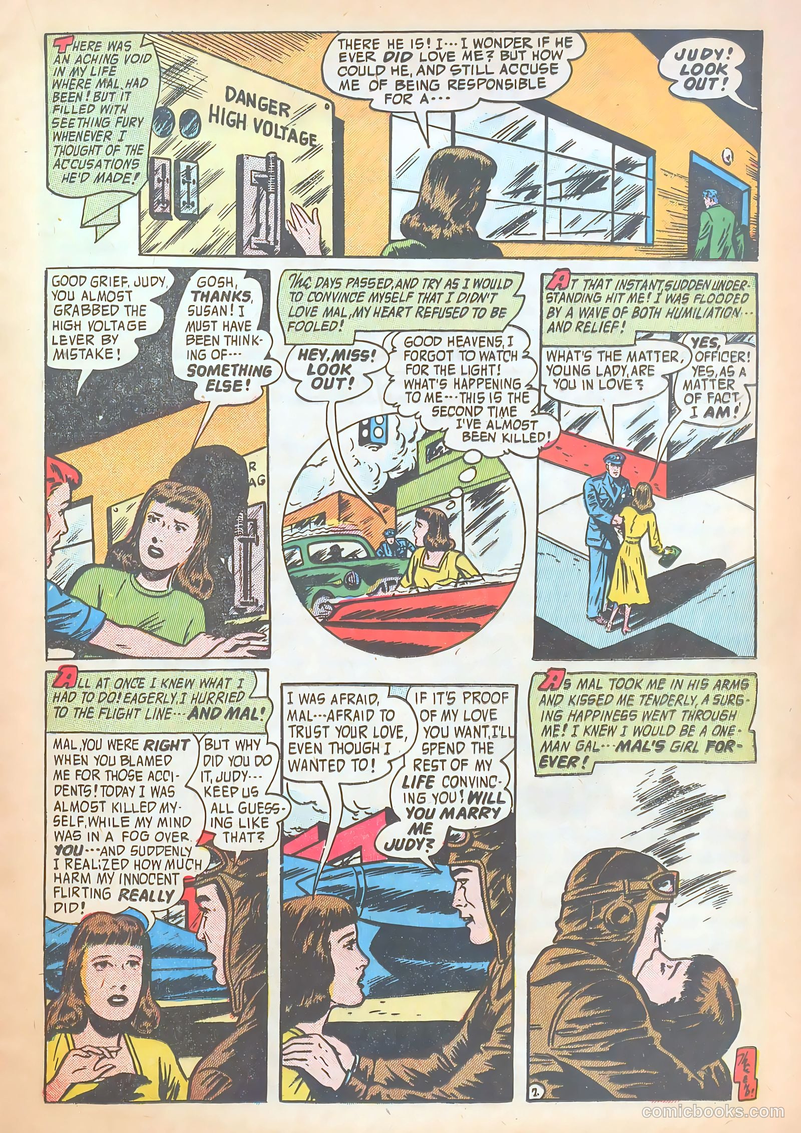Romantic Adventures #35 (1953) — page 17 of 36