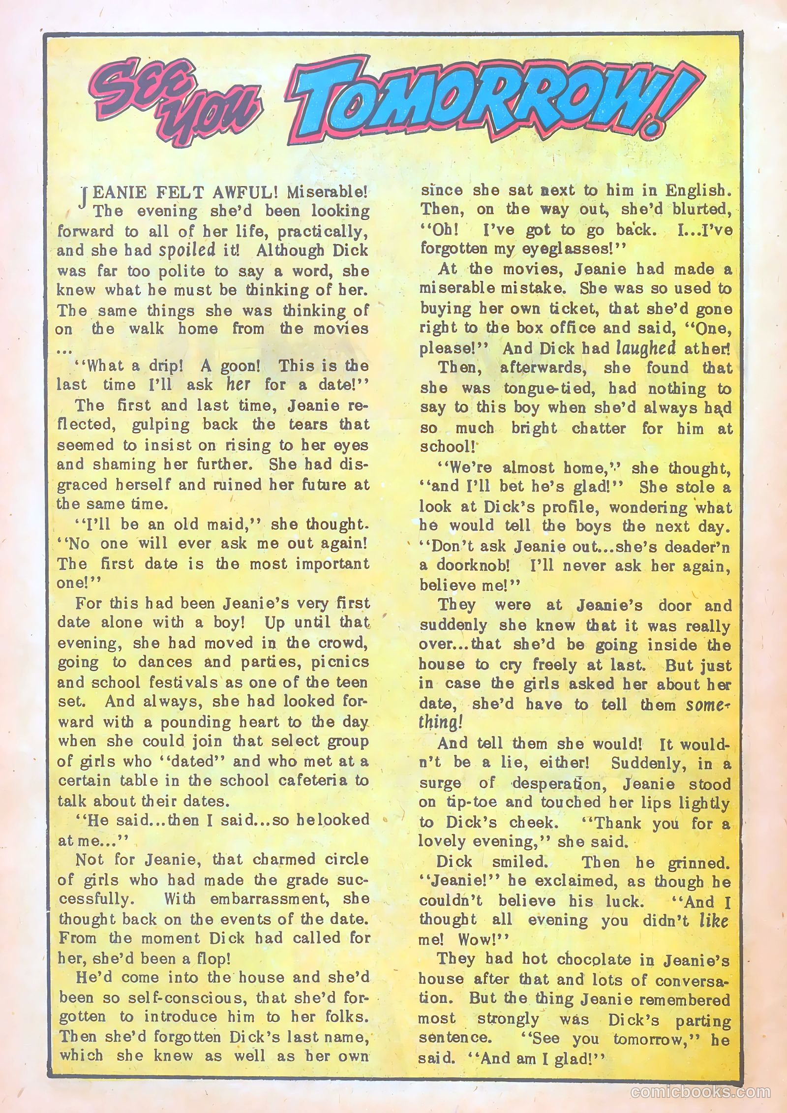 Romantic Adventures #35 (1953) — page 30 of 36