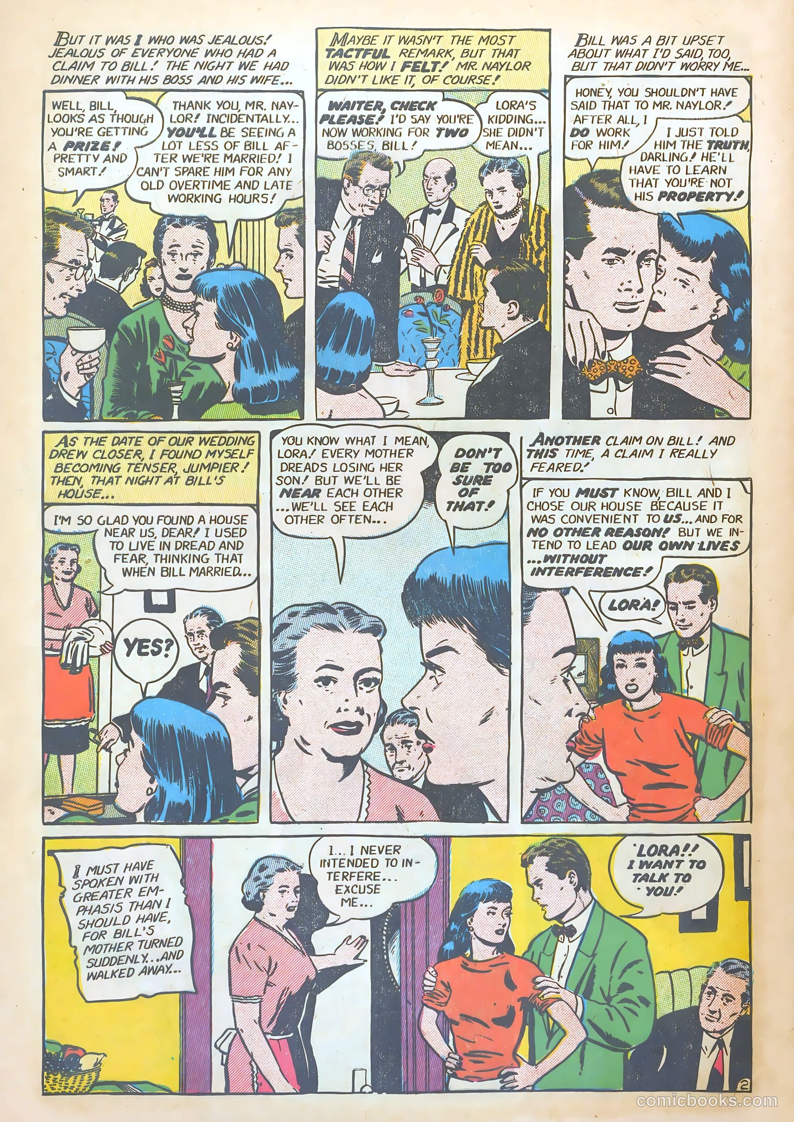 Romantic Adventures #35 (1953) — page 32 of 36