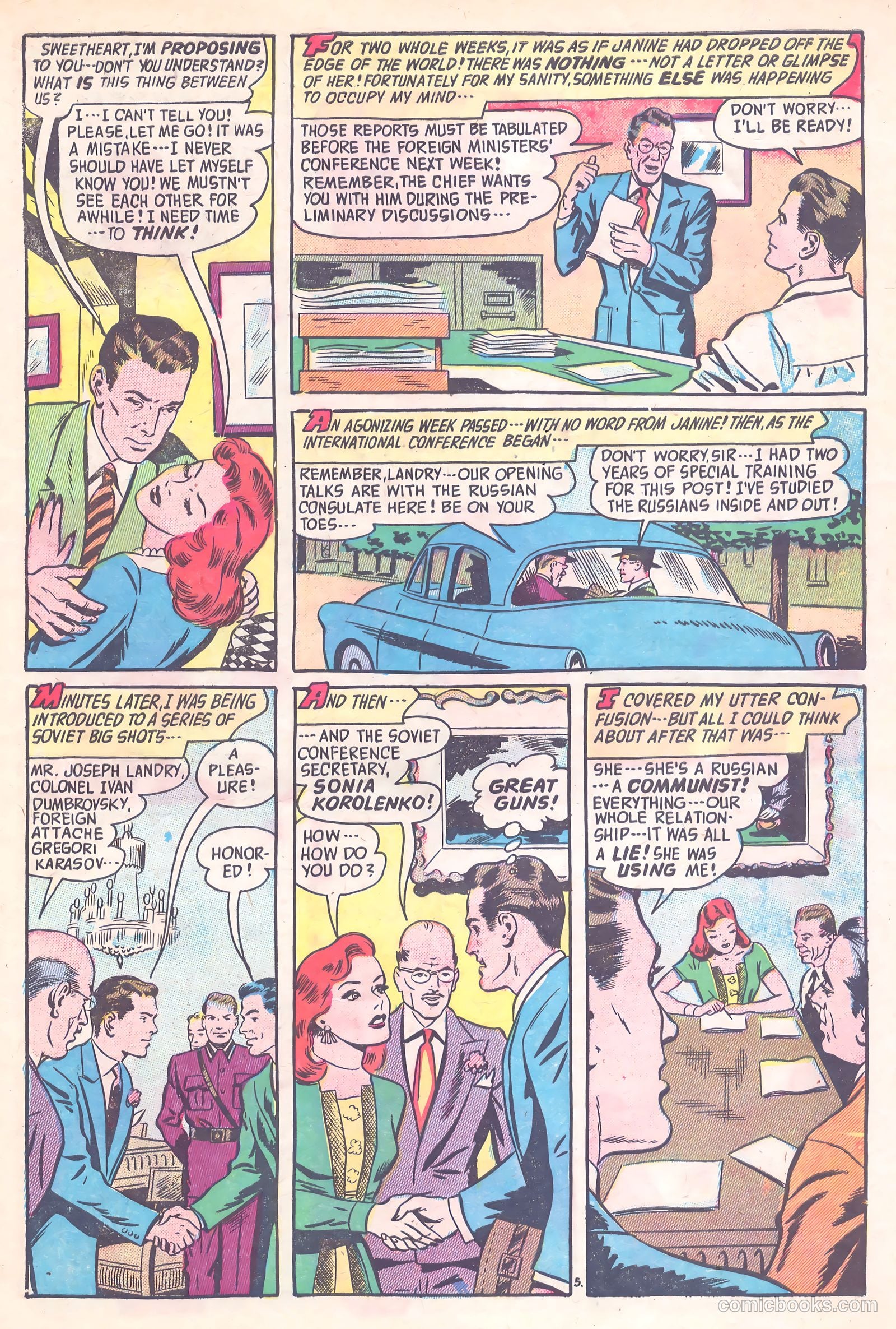 Romantic Adventures #36 (1953) — page 7 of 36