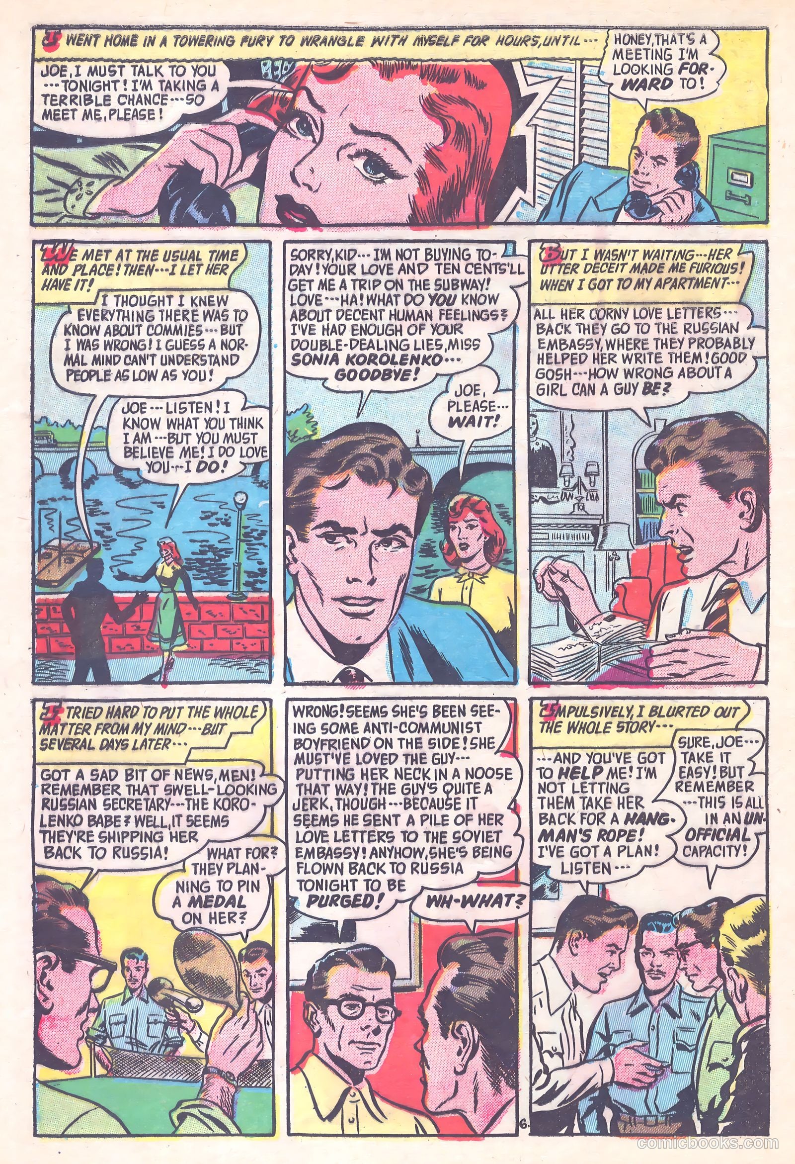 Romantic Adventures #36 (1953) — page 8 of 36