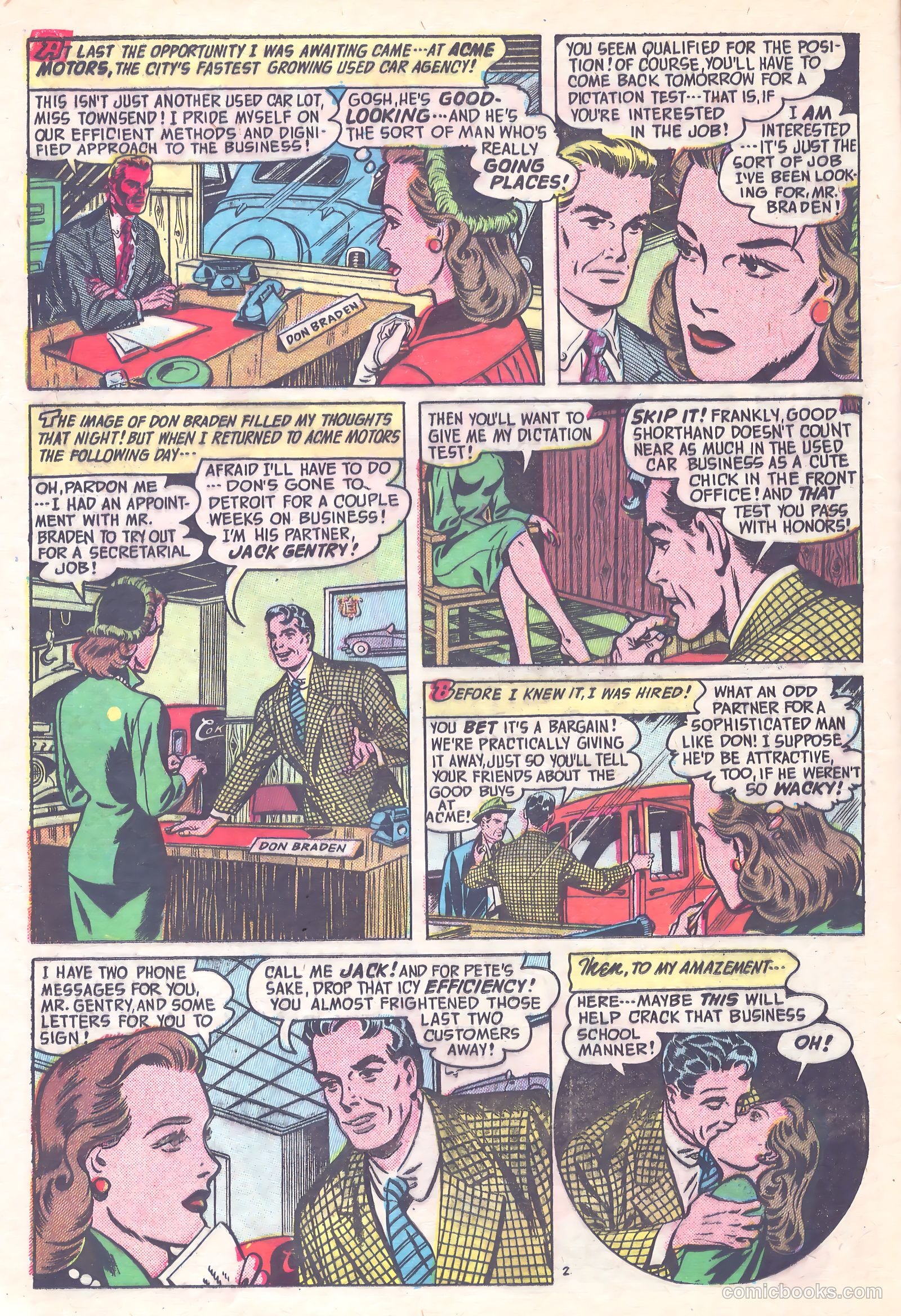 Romantic Adventures #36 (1953) — page 16 of 36