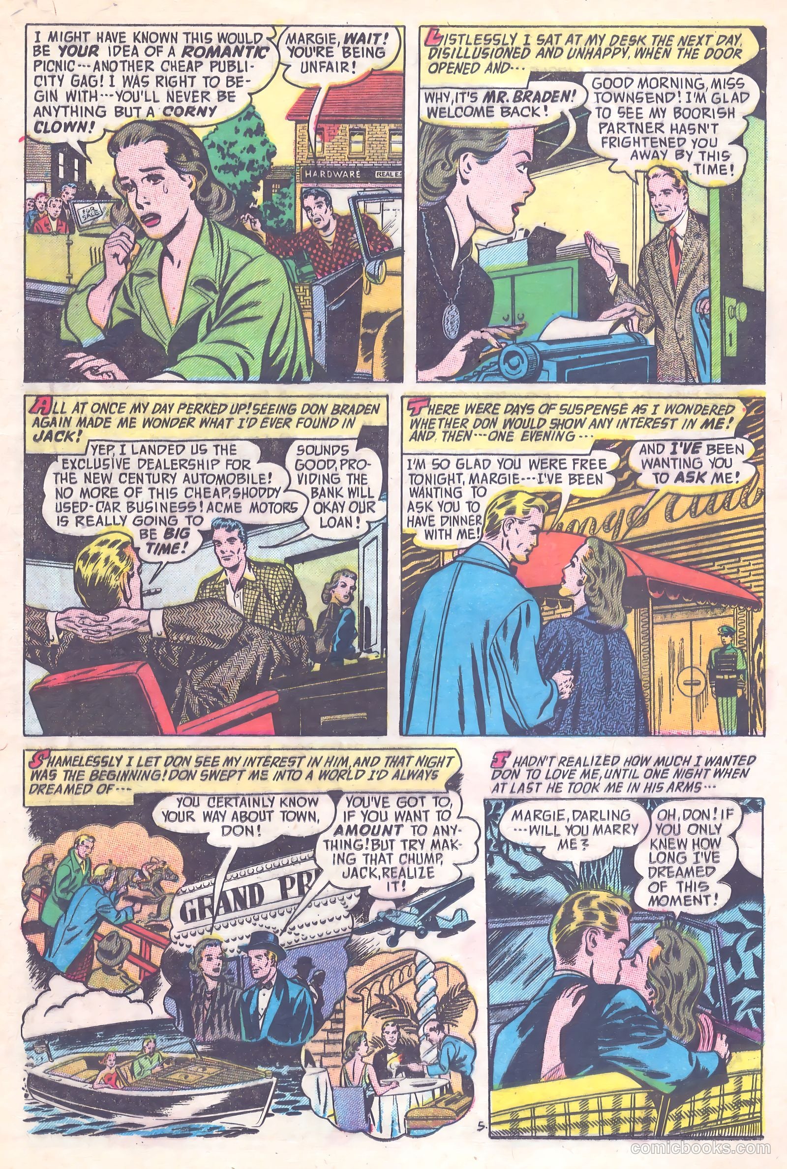Romantic Adventures #36 (1953) — page 19 of 36