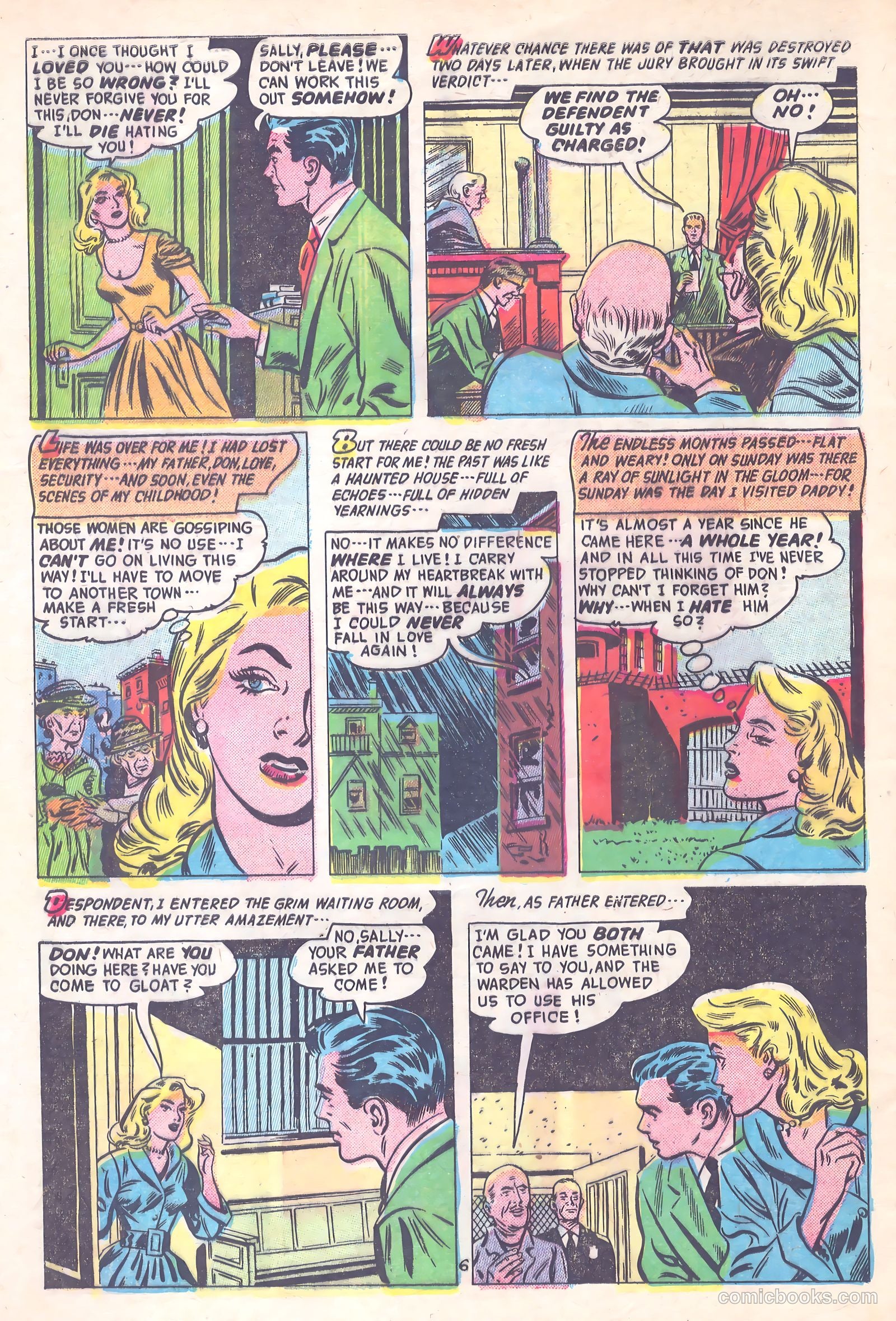 Romantic Adventures #36 (1953) — page 32 of 36