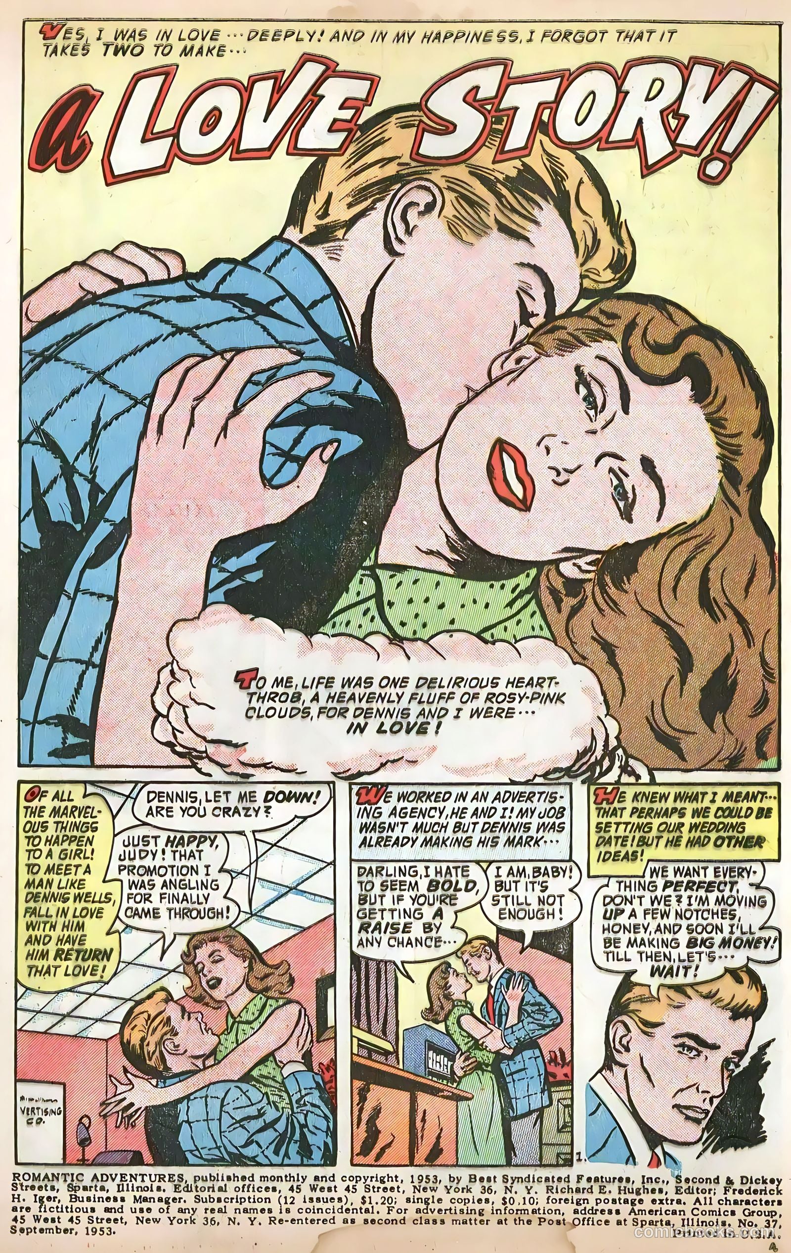 Romantic Adventures #37 (1953) — page 3 of 36