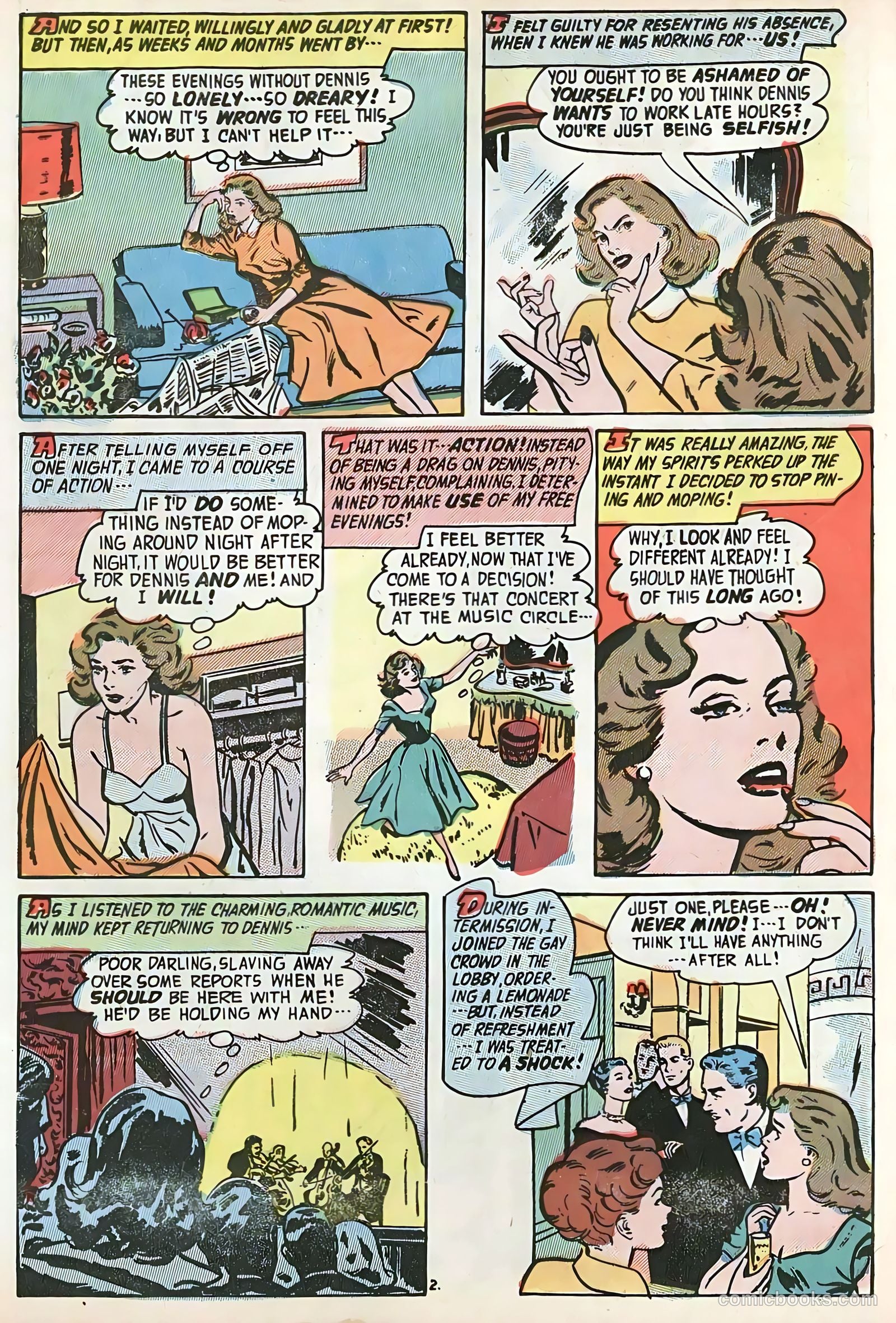 Romantic Adventures #37 (1953) — page 4 of 36
