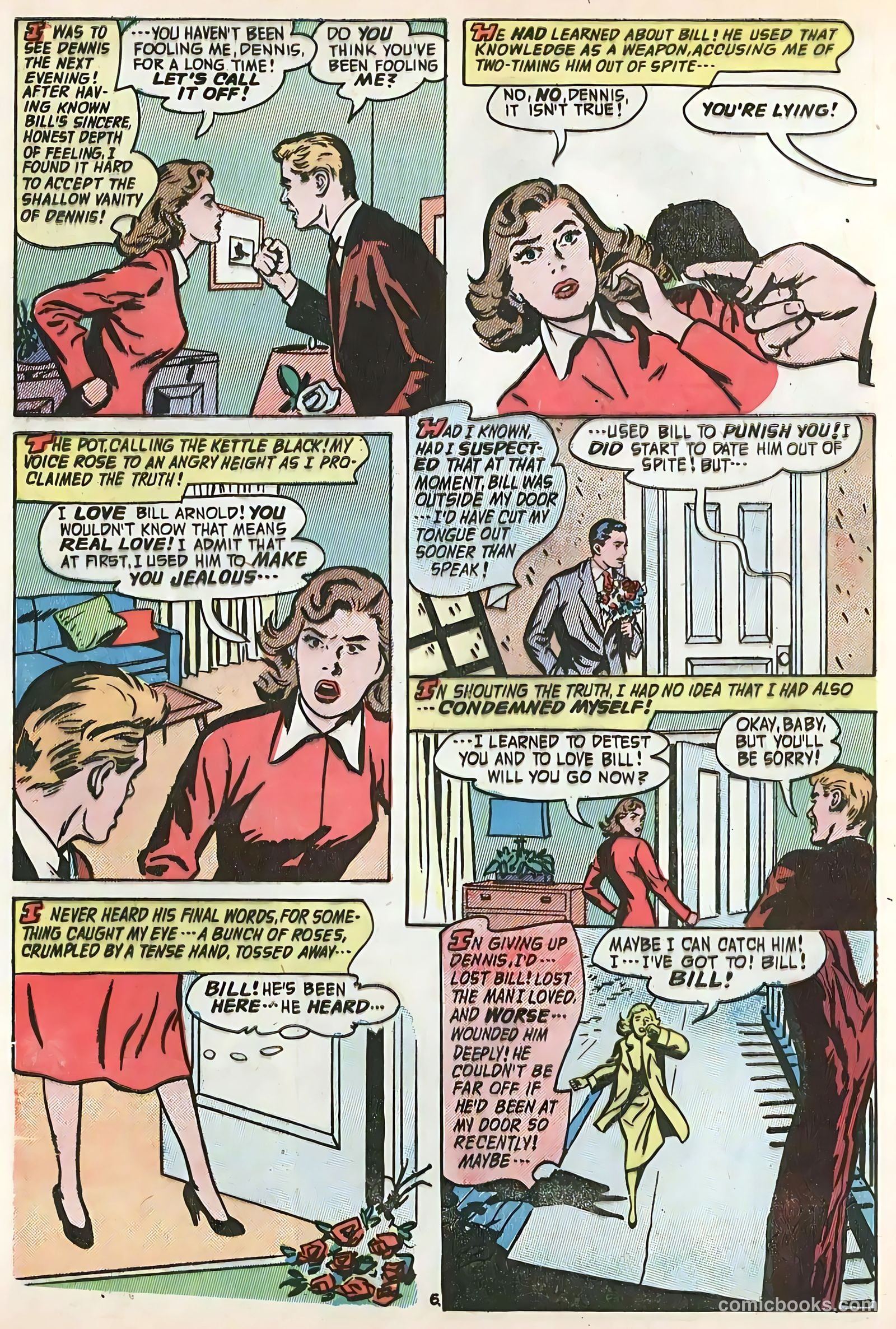 Romantic Adventures #37 (1953) — page 8 of 36